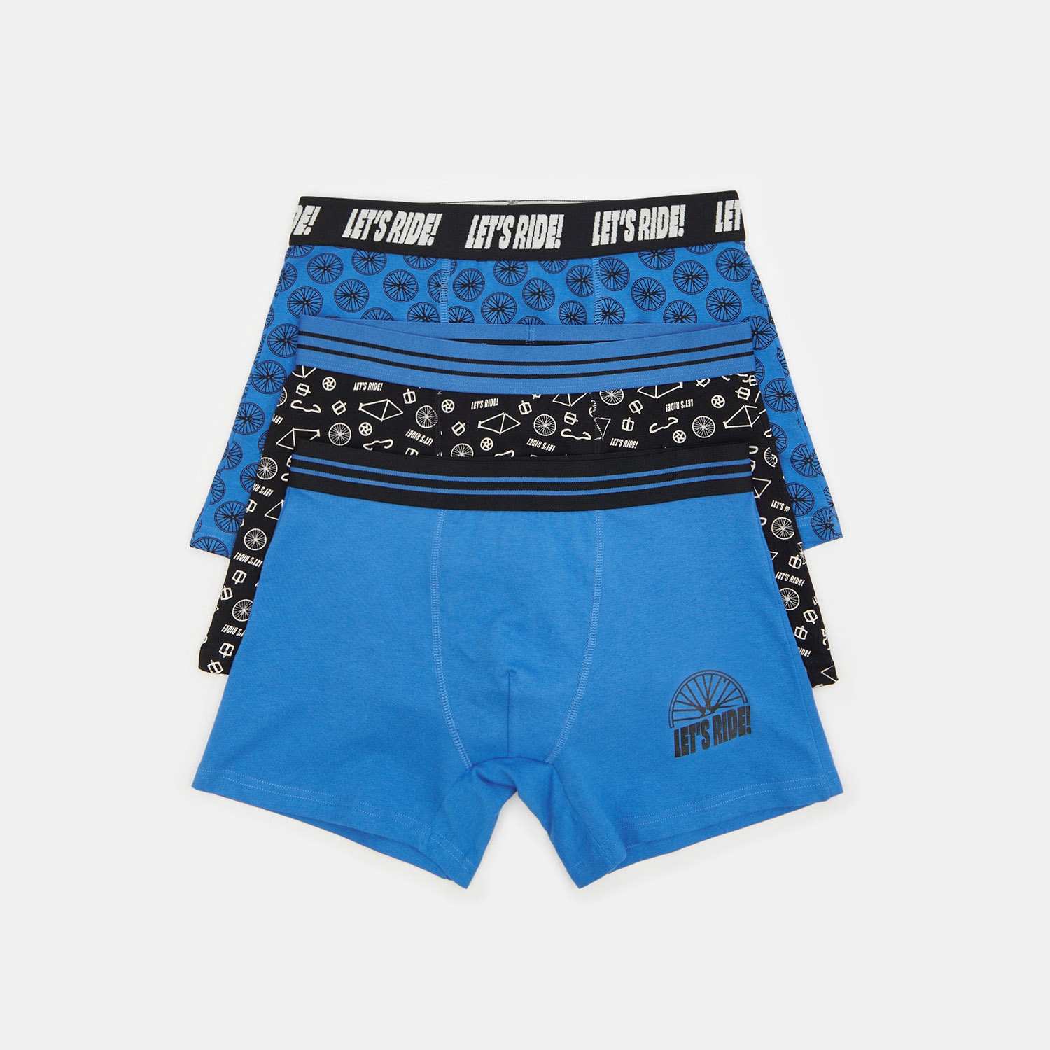 Sinsay - 3 boxer - Kék akciós termékkép 1