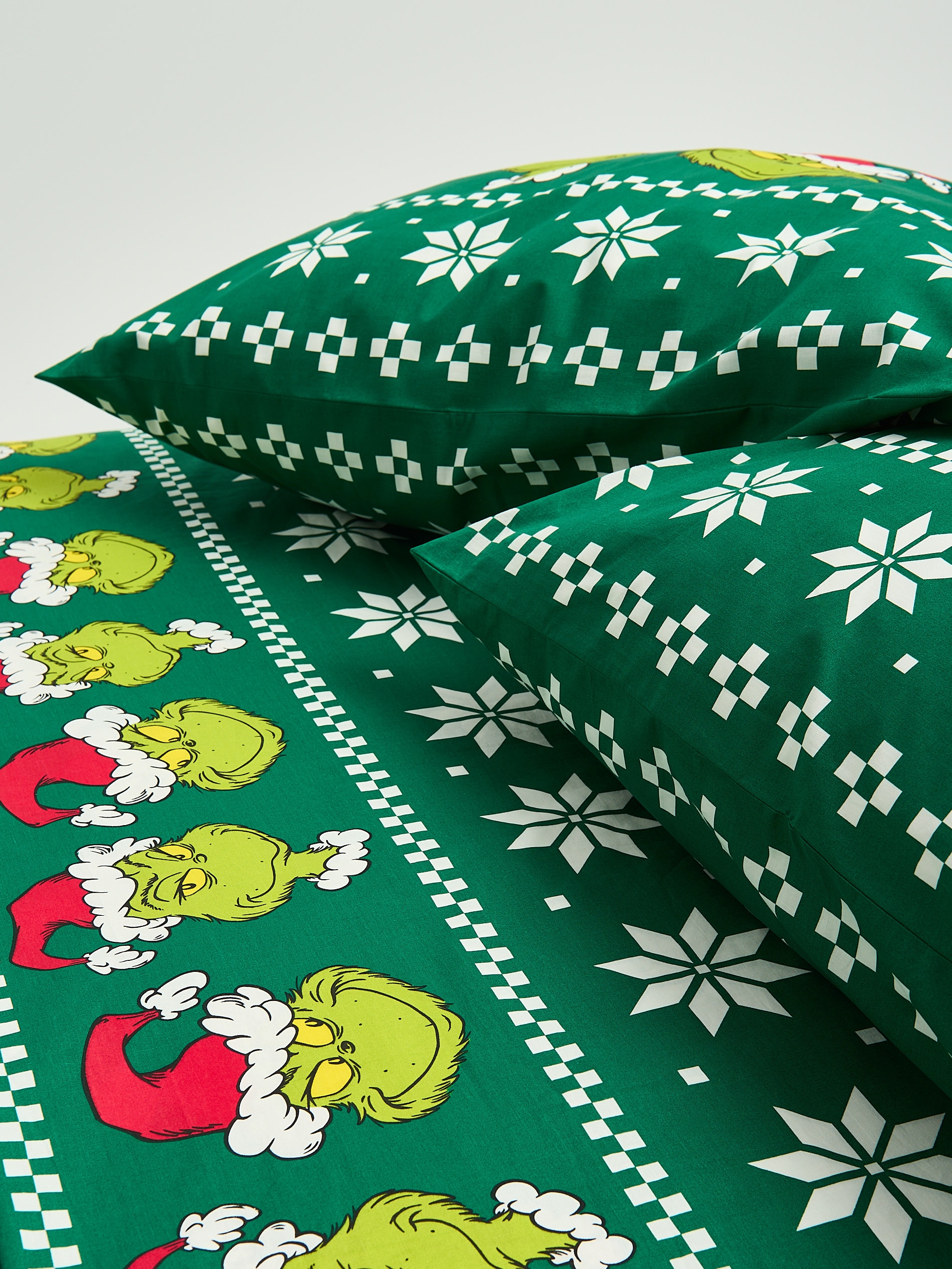 Sinsay - Souprava povlečení Grinch - zelená