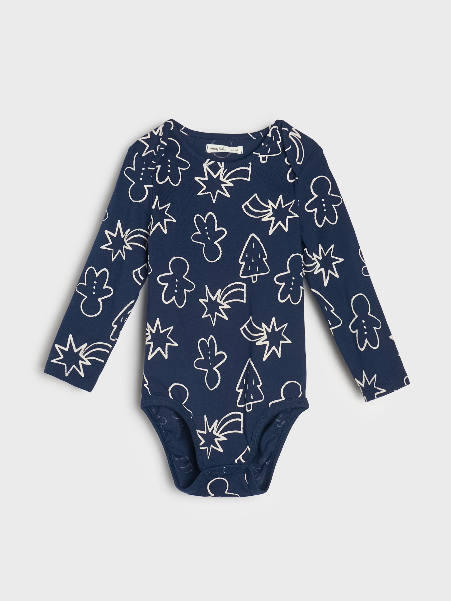 Sinsay - Βαμβακερό κορμάκι - ναυτικο μπλε φωτογραφία