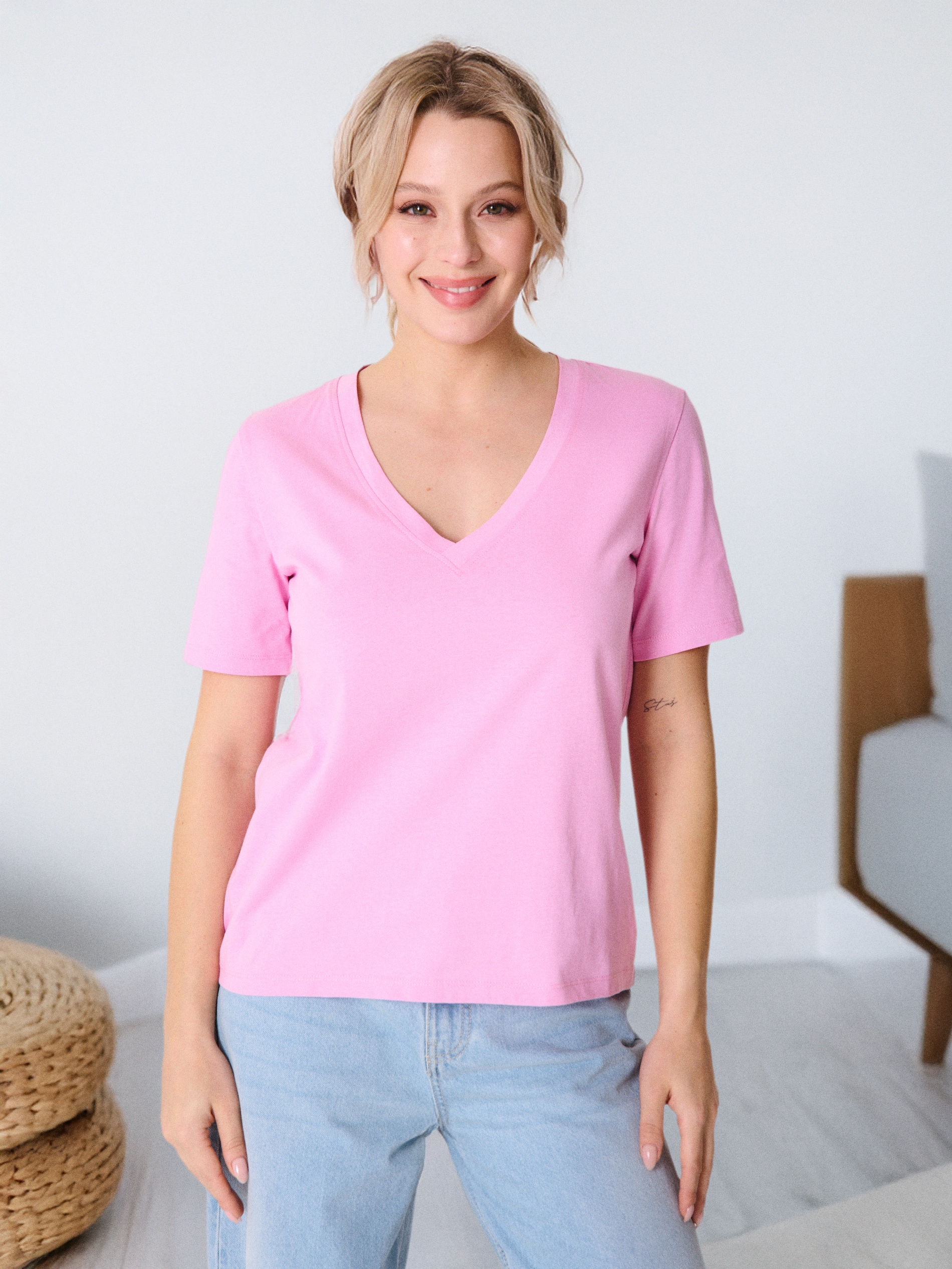 Sinsay - Μπλούζα - ροζ φωτογραφία