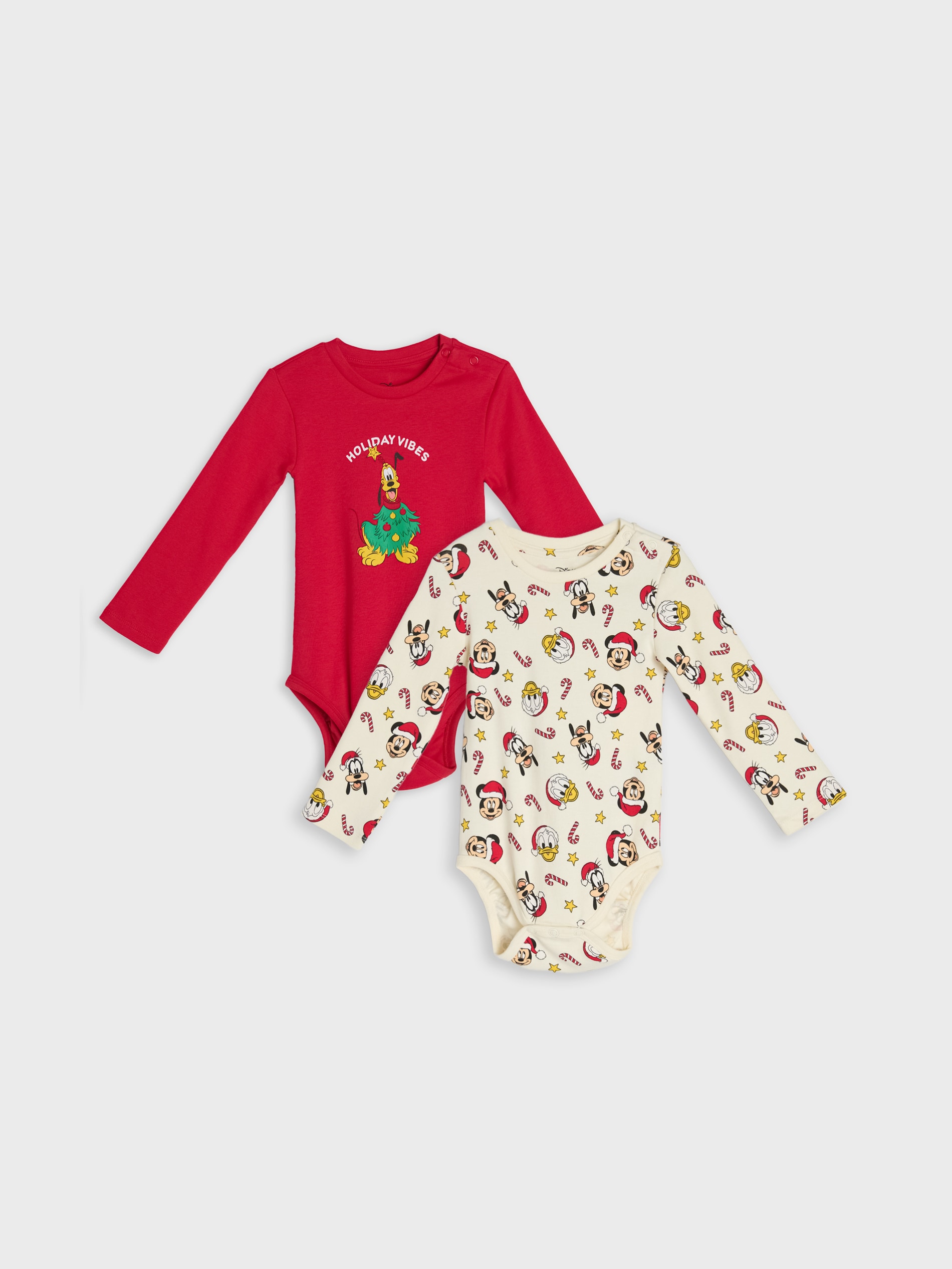 Sinsay - Σετ με 2 κορμάκια Mickey Mouse - κοκκινο φωτογραφία