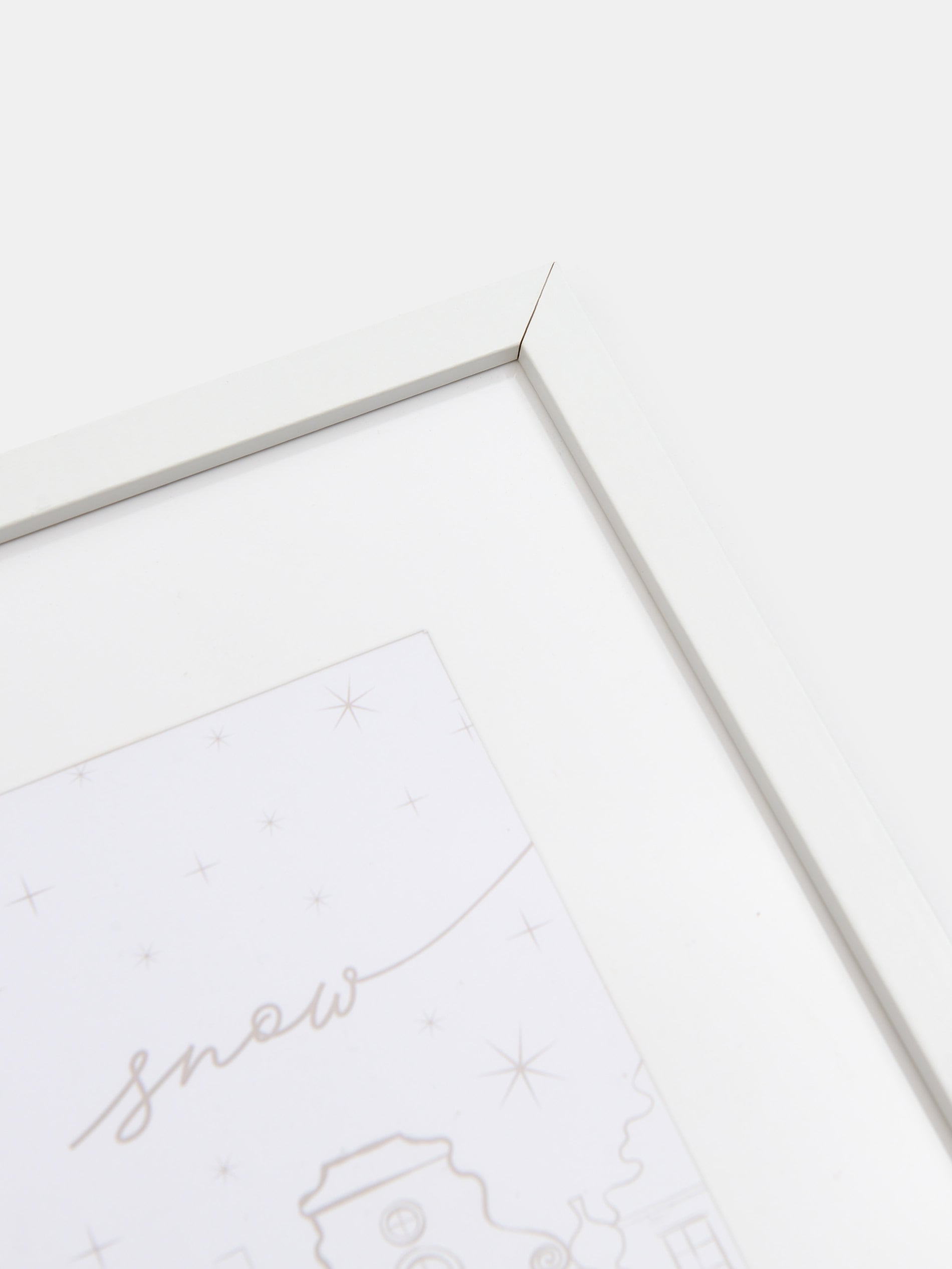 Sinsay - Κορνίζα για φωτογραφίες - λευκο φωτογραφία