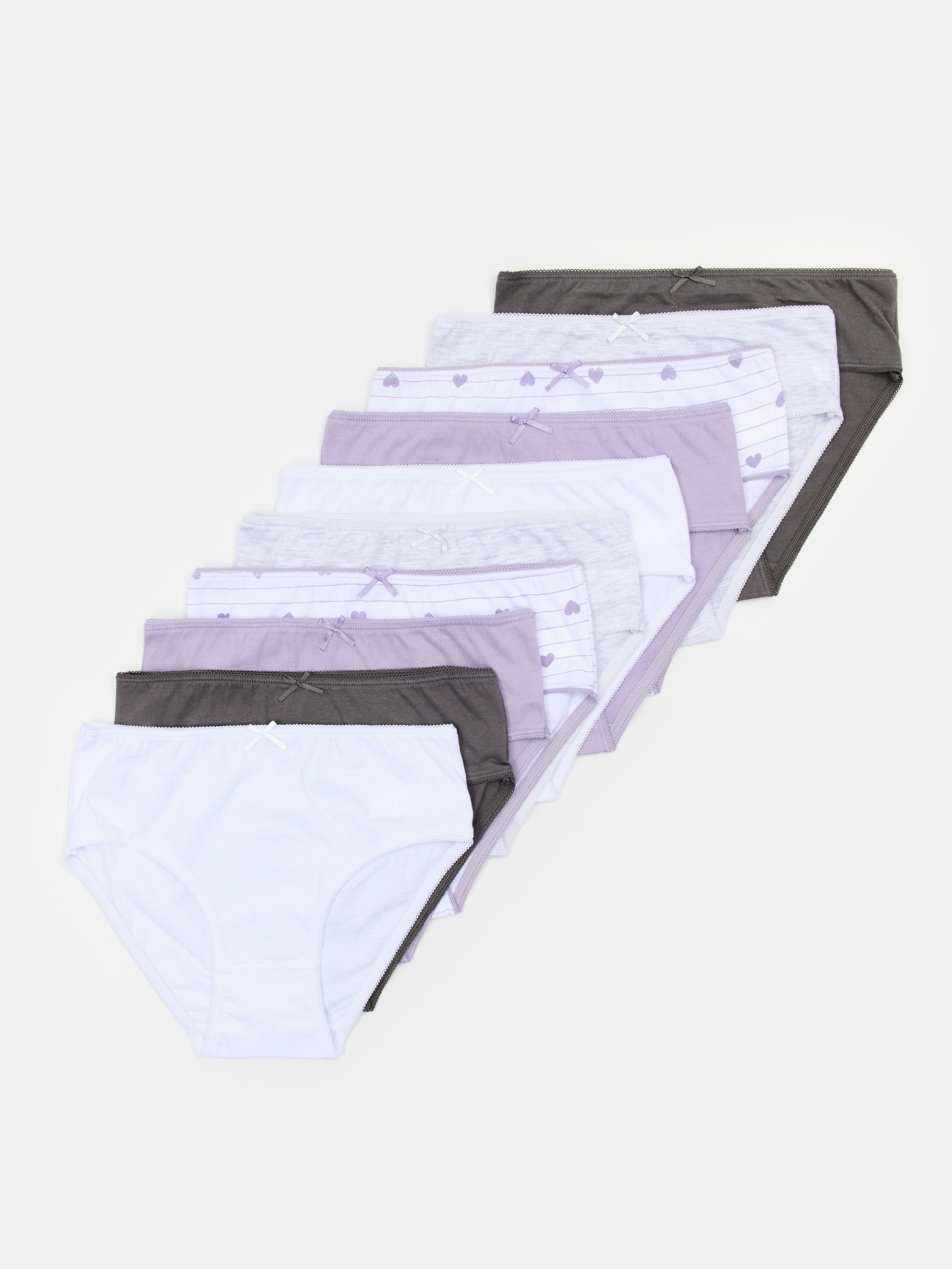 Sinsay - Bawełniane majtki 10 pack - wielobarwny