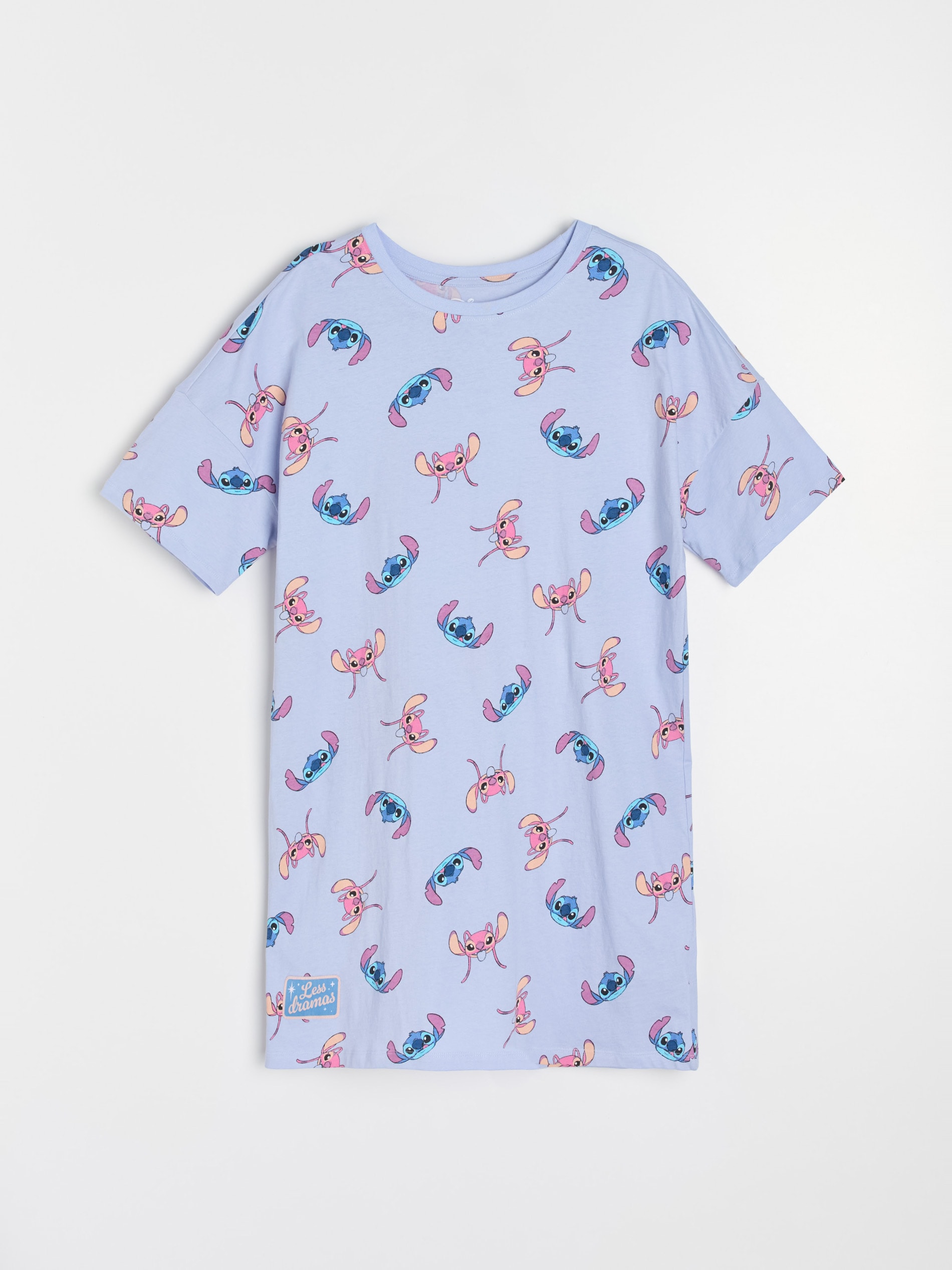 Sinsay - Νυχτικό Lilo & Stitch - μπλε παλ φωτογραφία