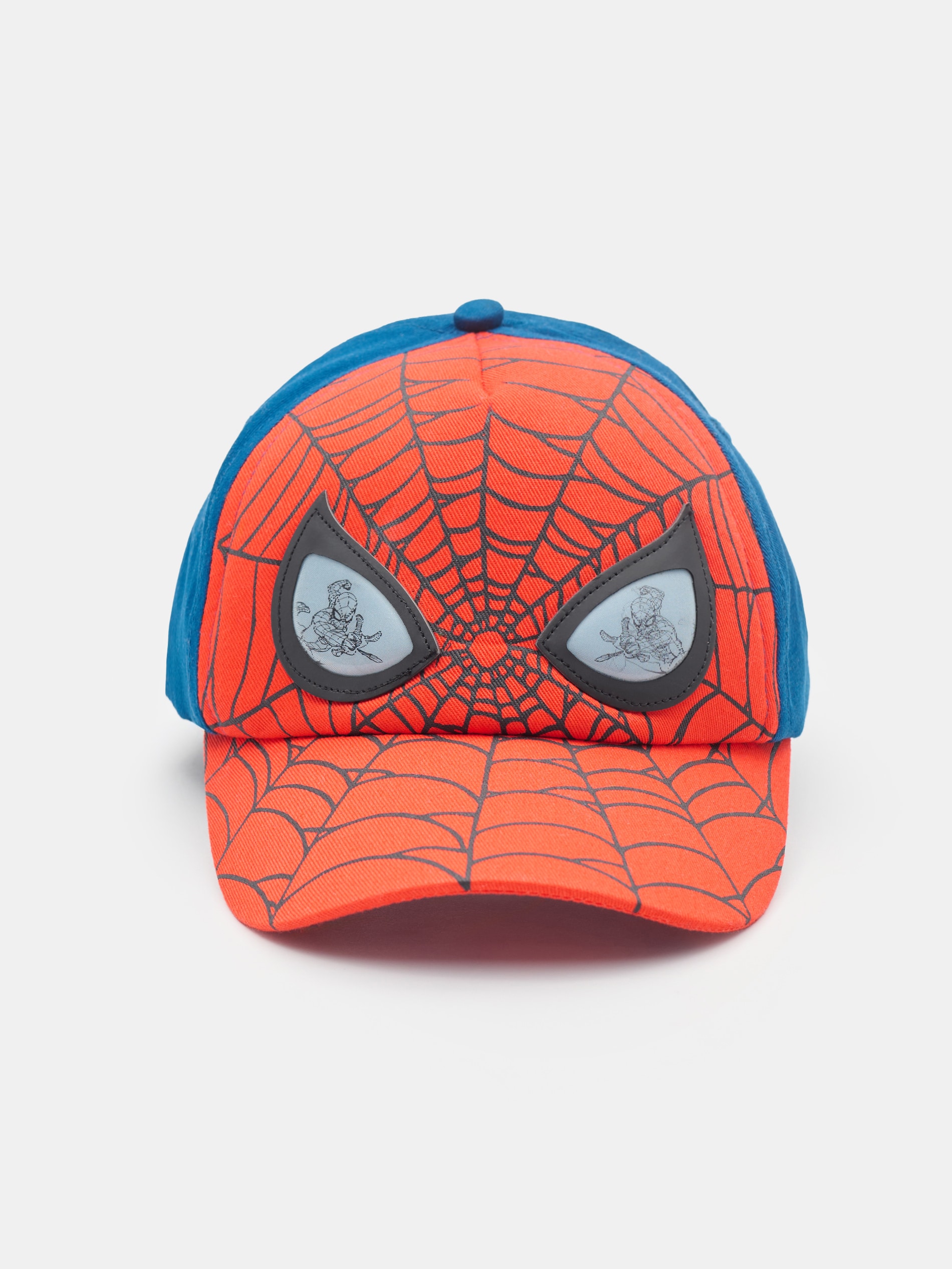 Sinsay - Czapka Spider-Man z naszywką 3D - wielobarwny