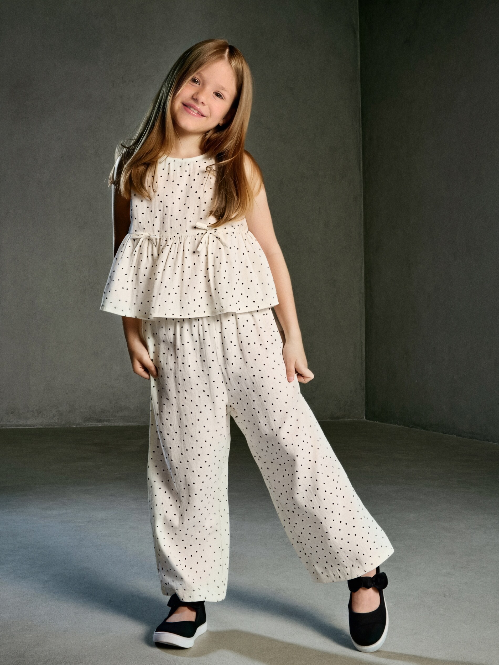 Sinsay - Βαμβακερό σετ για το καλοκαίρι - κρεμ φωτογραφία