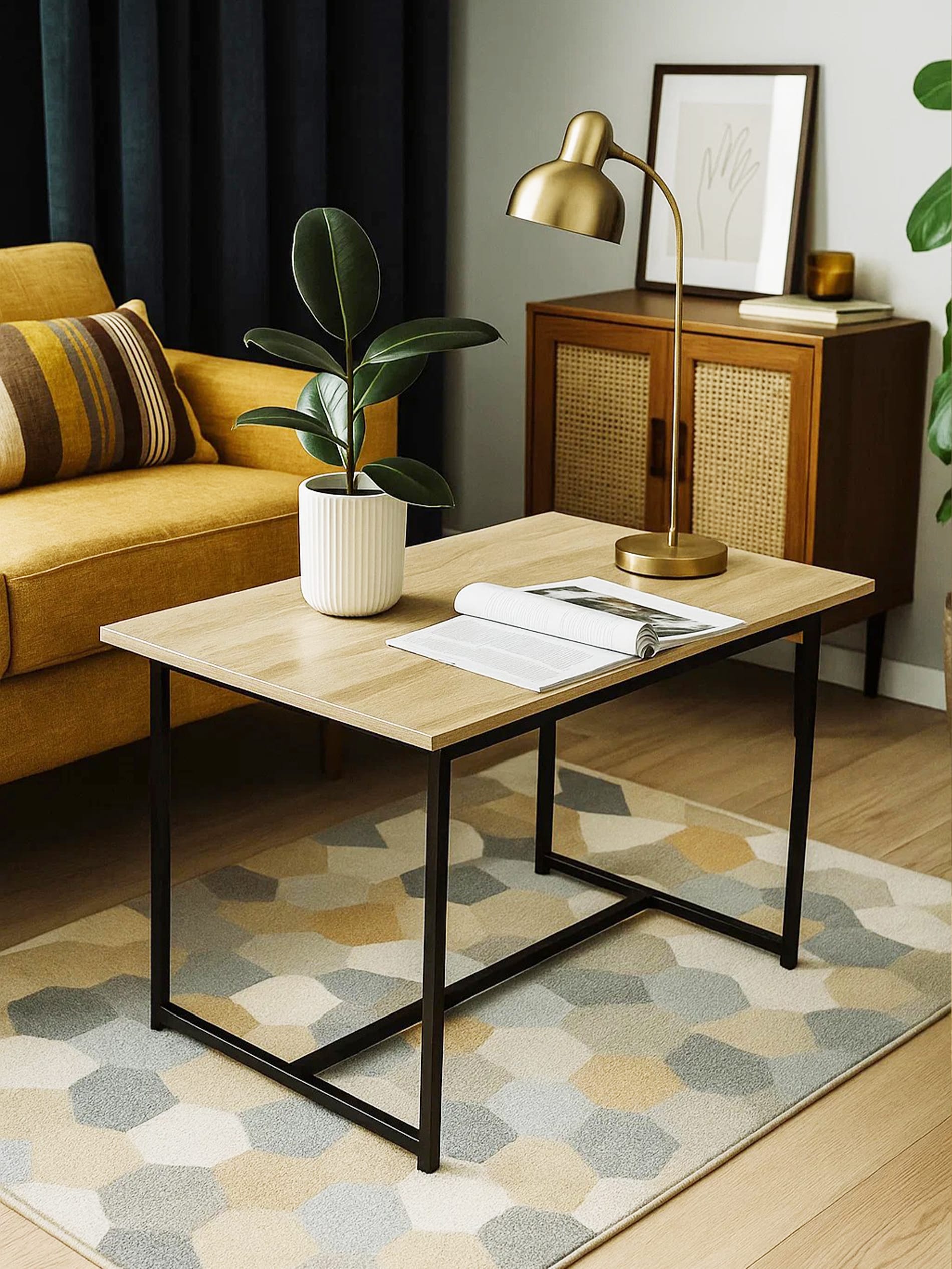 Sinsay - Τραπεζάκι σαλονιού - μπεζ φωτογραφία