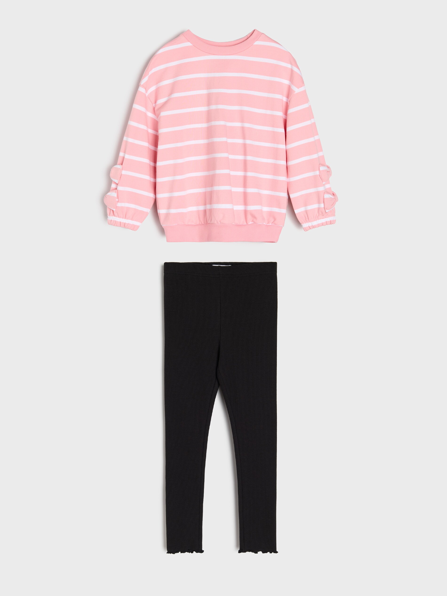 Sinsay - Σετ με φούτερ και κολάν - πολυχρωμο φωτογραφία