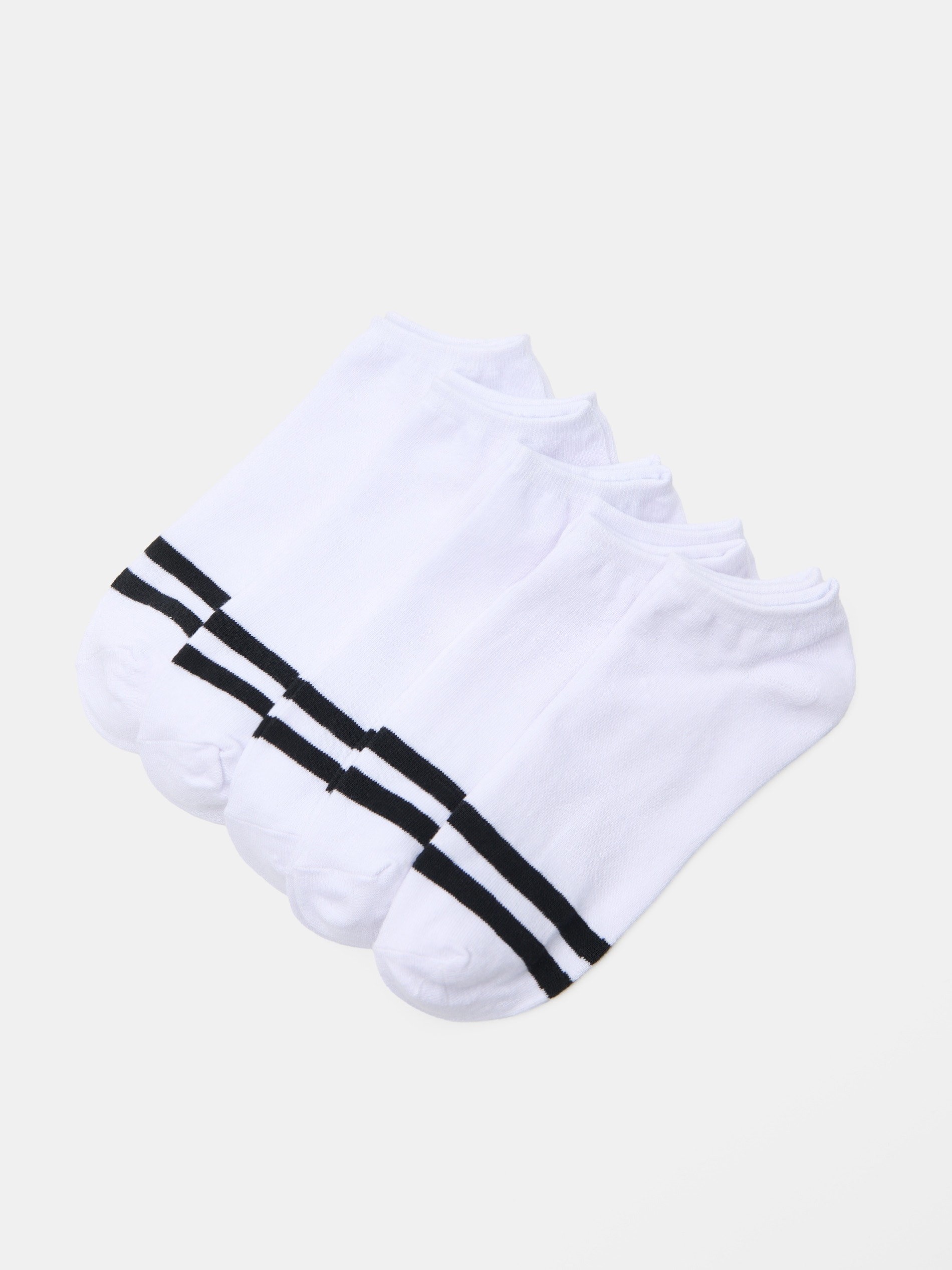 Sinsay - Skarpetki stopki 5 pack - biały