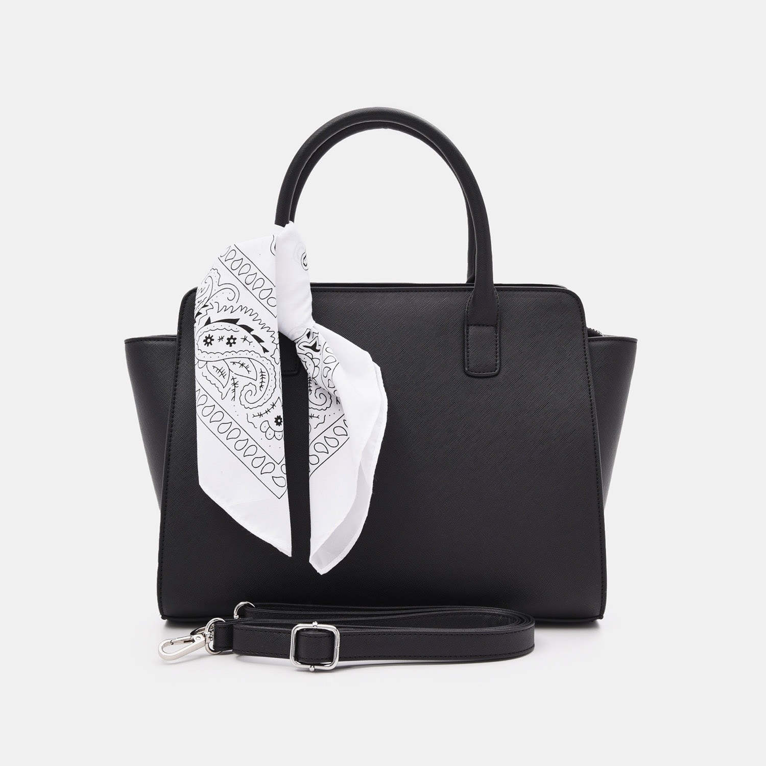 Sinsay - Geanta tote - Negru