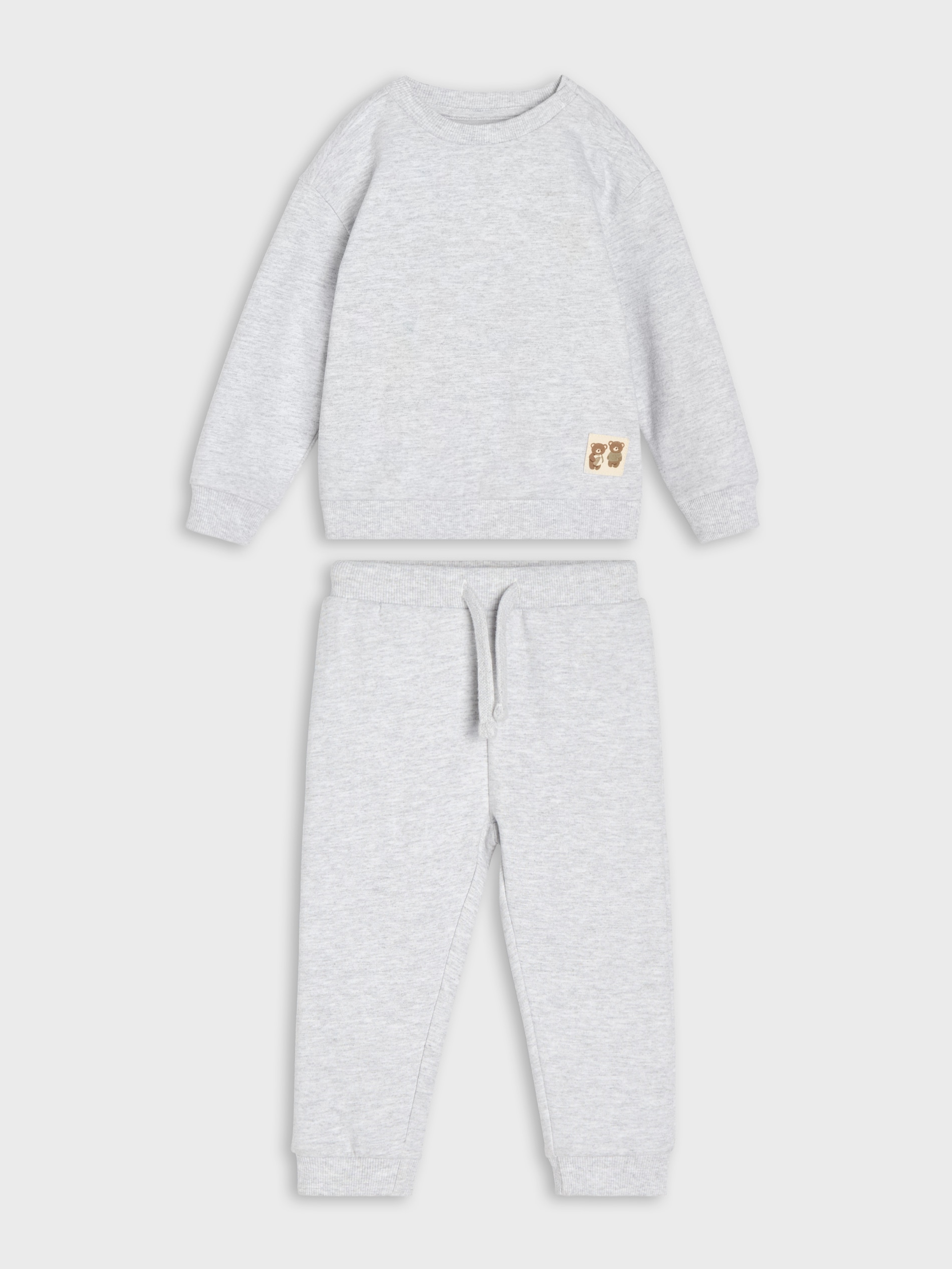 Sinsay - Komplet: bluza i spodnie - szary