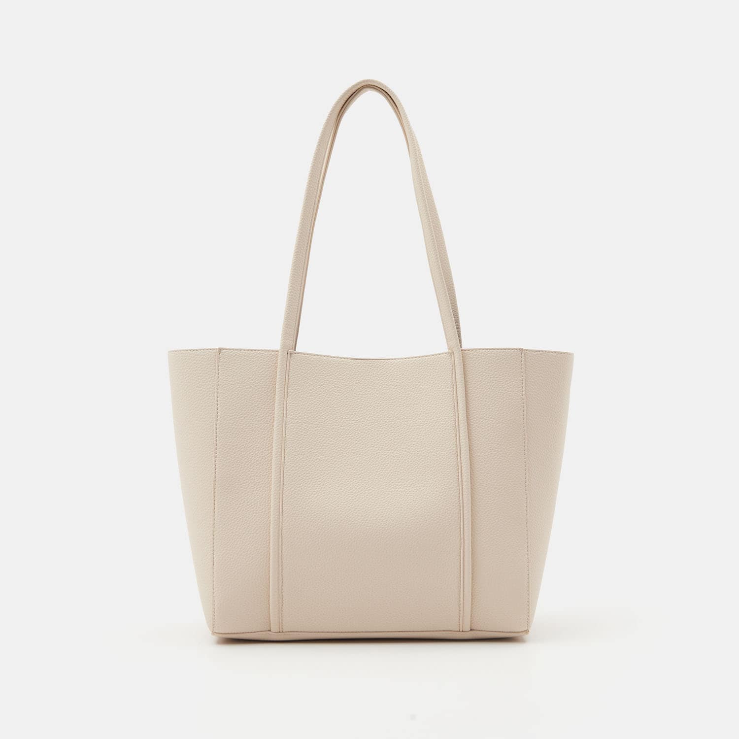E-shop Sinsay - Shopper taška - Krémová