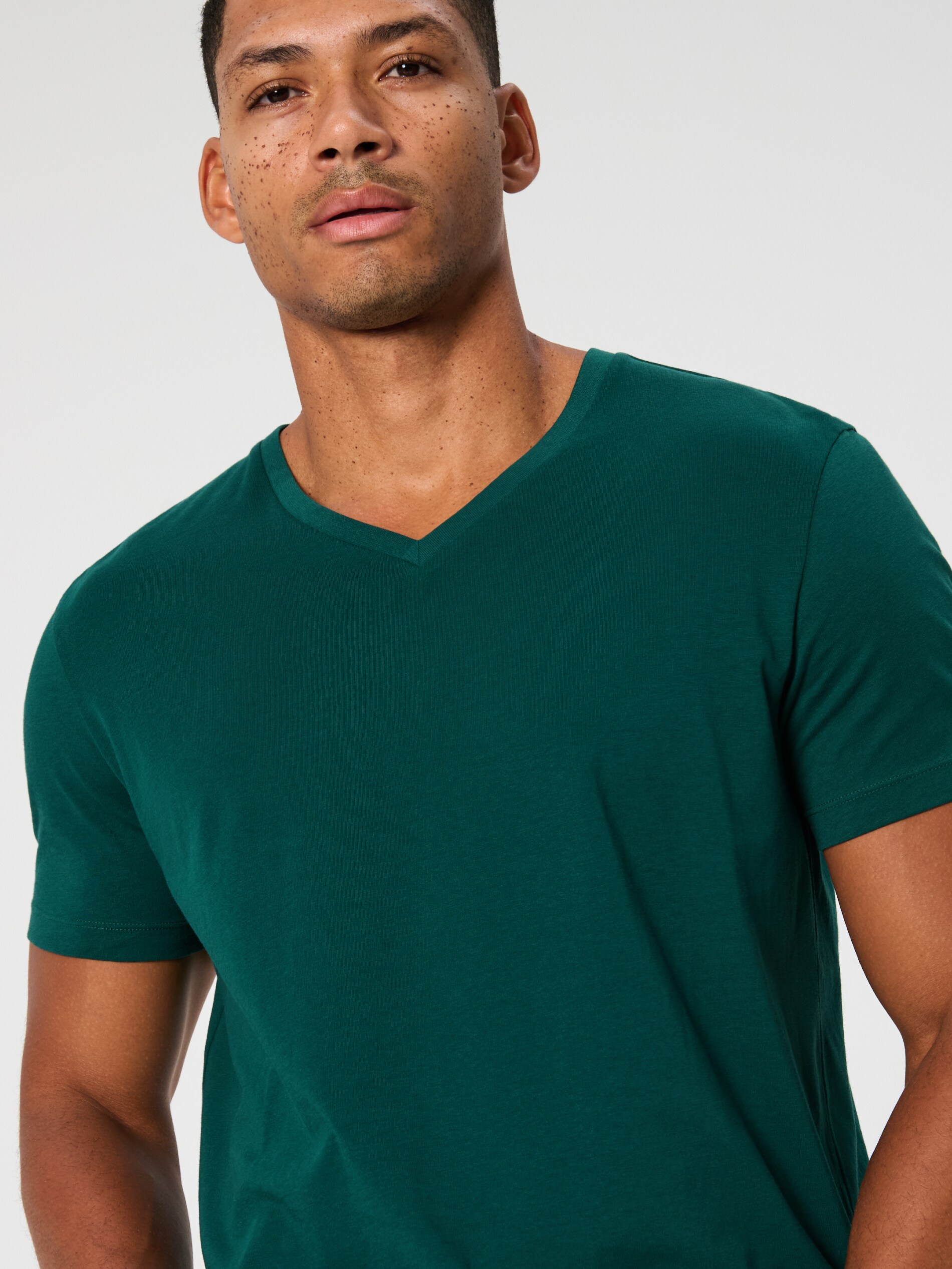 Sinsay - Tricou - Verde-metalizat