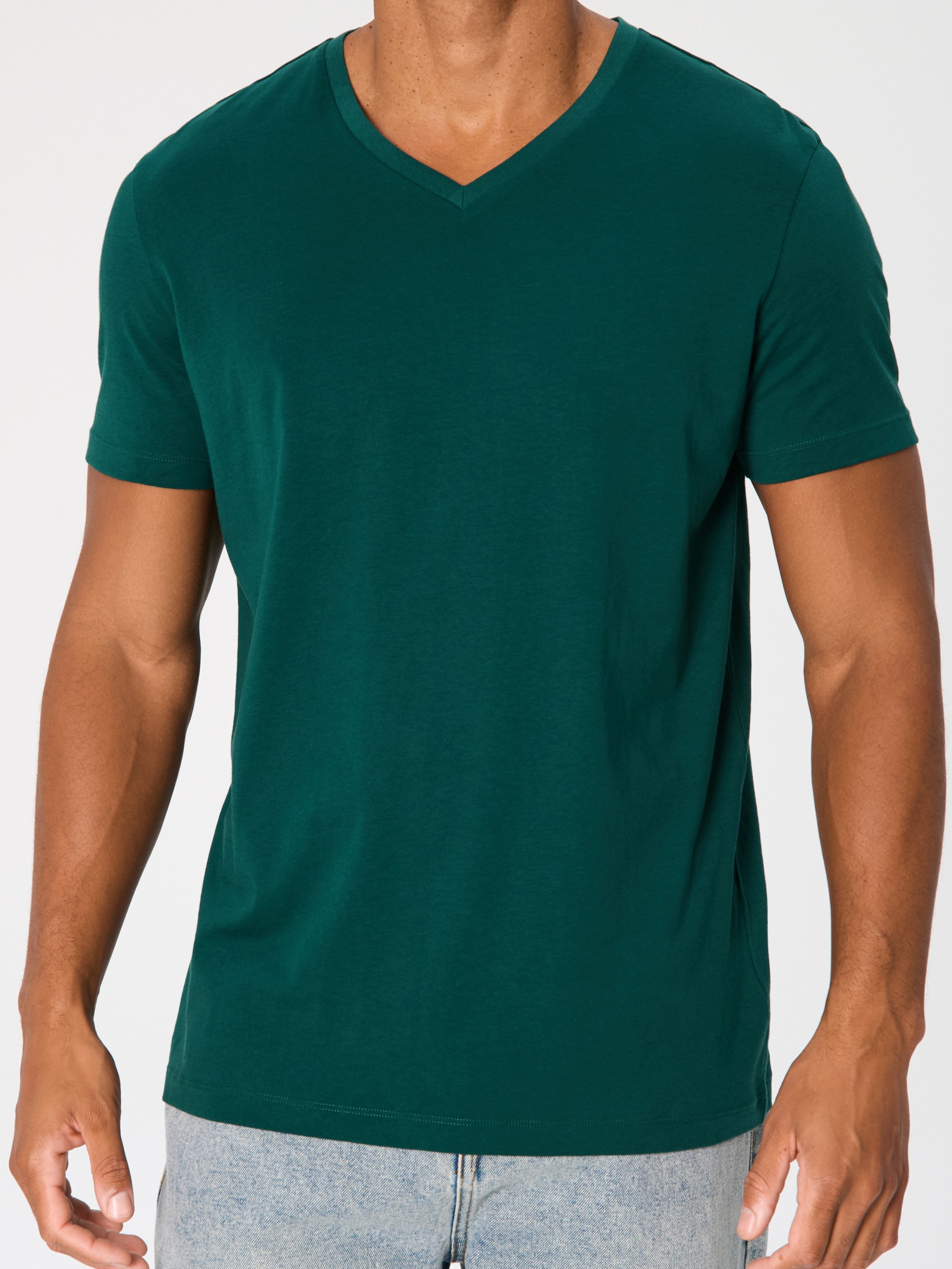 Sinsay - Tricou - Verde-metalizat