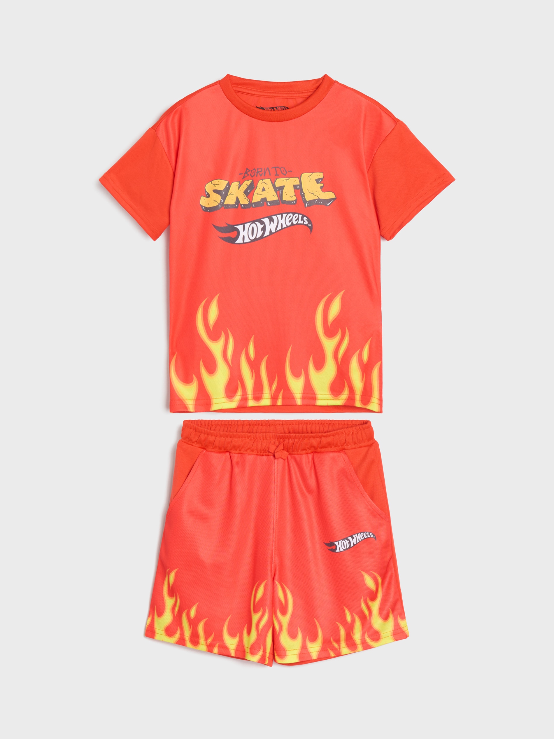 Sinsay - Αθλητικό σετ Hot Wheels - κοκκινο φωτογραφία