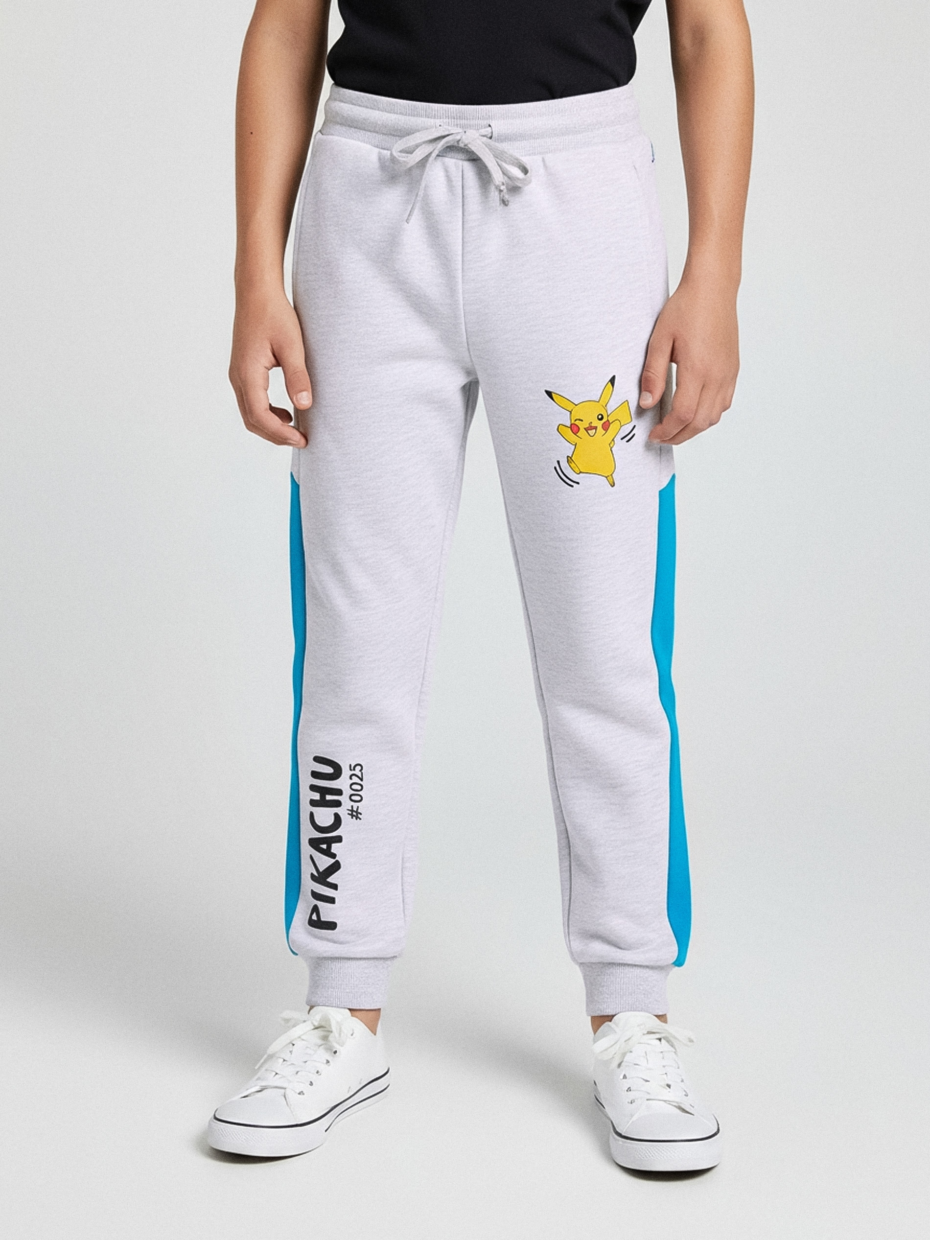 Sinsay - Spodnie Pokemon - szary