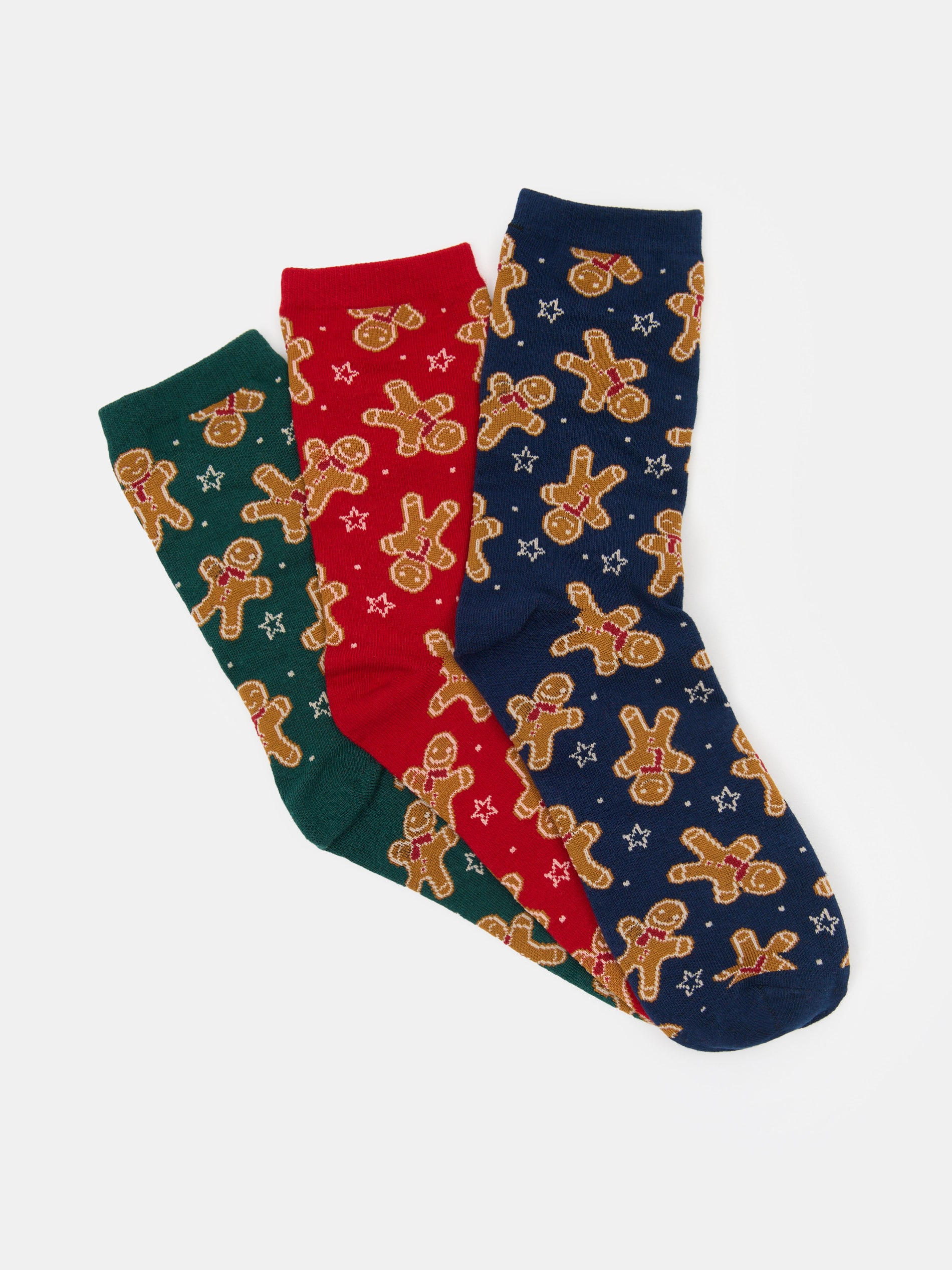 Sinsay - Σετ με 3 ζεύγη κάλτσες - πολυχρωμο φωτογραφία