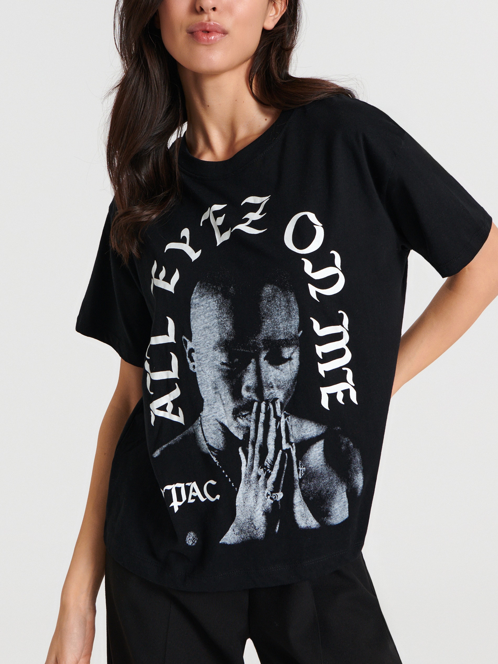 Sinsay - Póló 2Pac - Fekete termék 2. képe