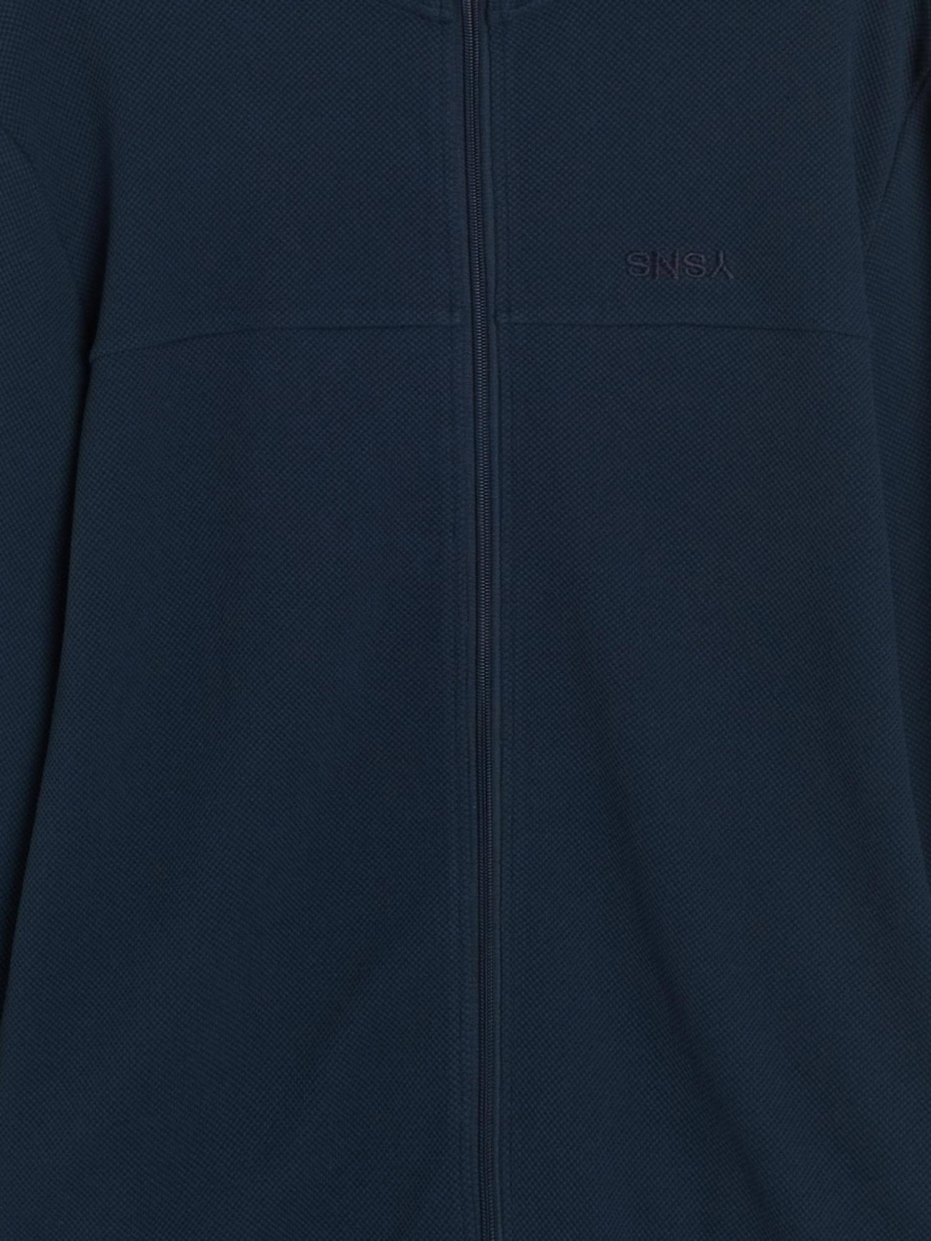 Sinsay - Φούτερ με φερμουάρ και όρθιο γιακά - ναυτικο μπλε φωτογραφία