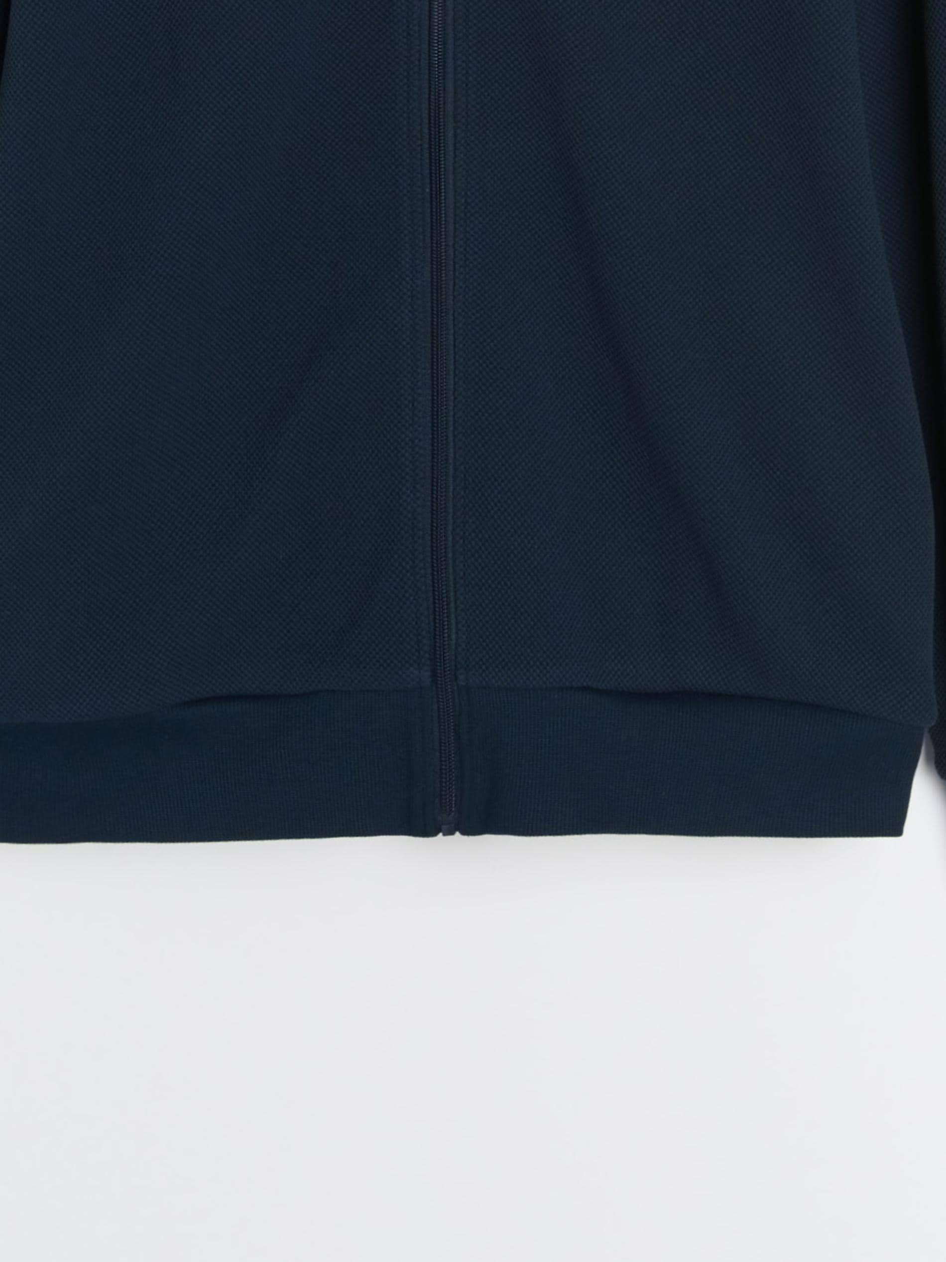 Sinsay - Φούτερ με φερμουάρ και όρθιο γιακά - ναυτικο μπλε φωτογραφία