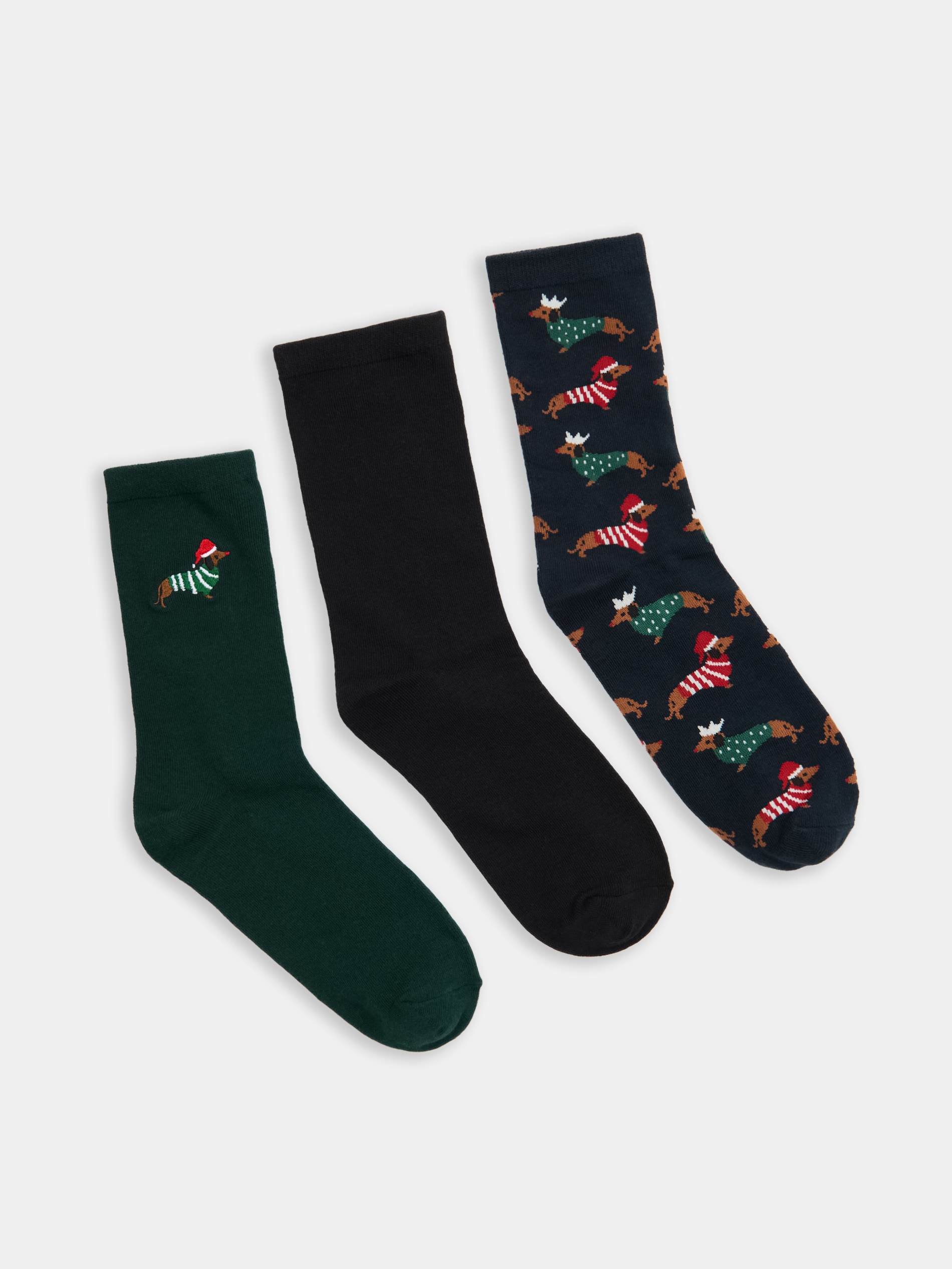 Sinsay - Σετ με 3 ζεύγη κάλτσες - πολυχρωμο φωτογραφία