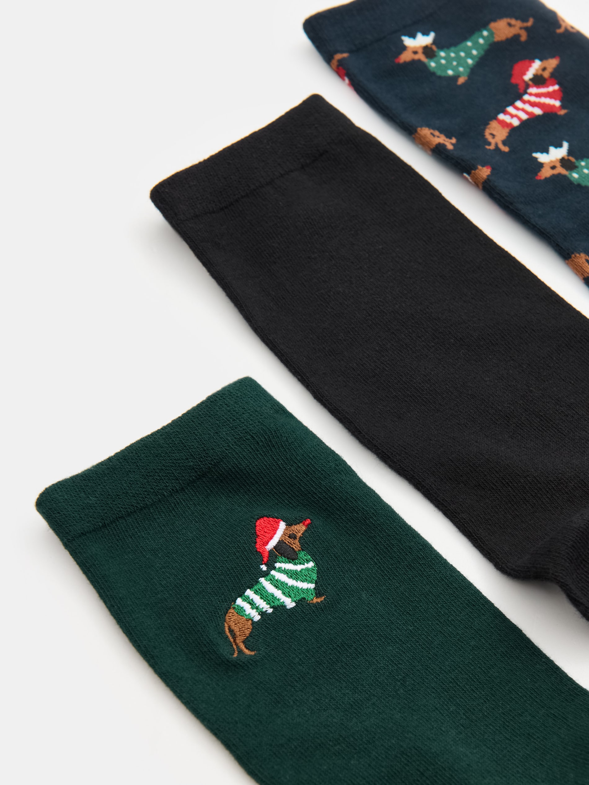 Sinsay - Σετ με 3 ζεύγη κάλτσες - πολυχρωμο φωτογραφία