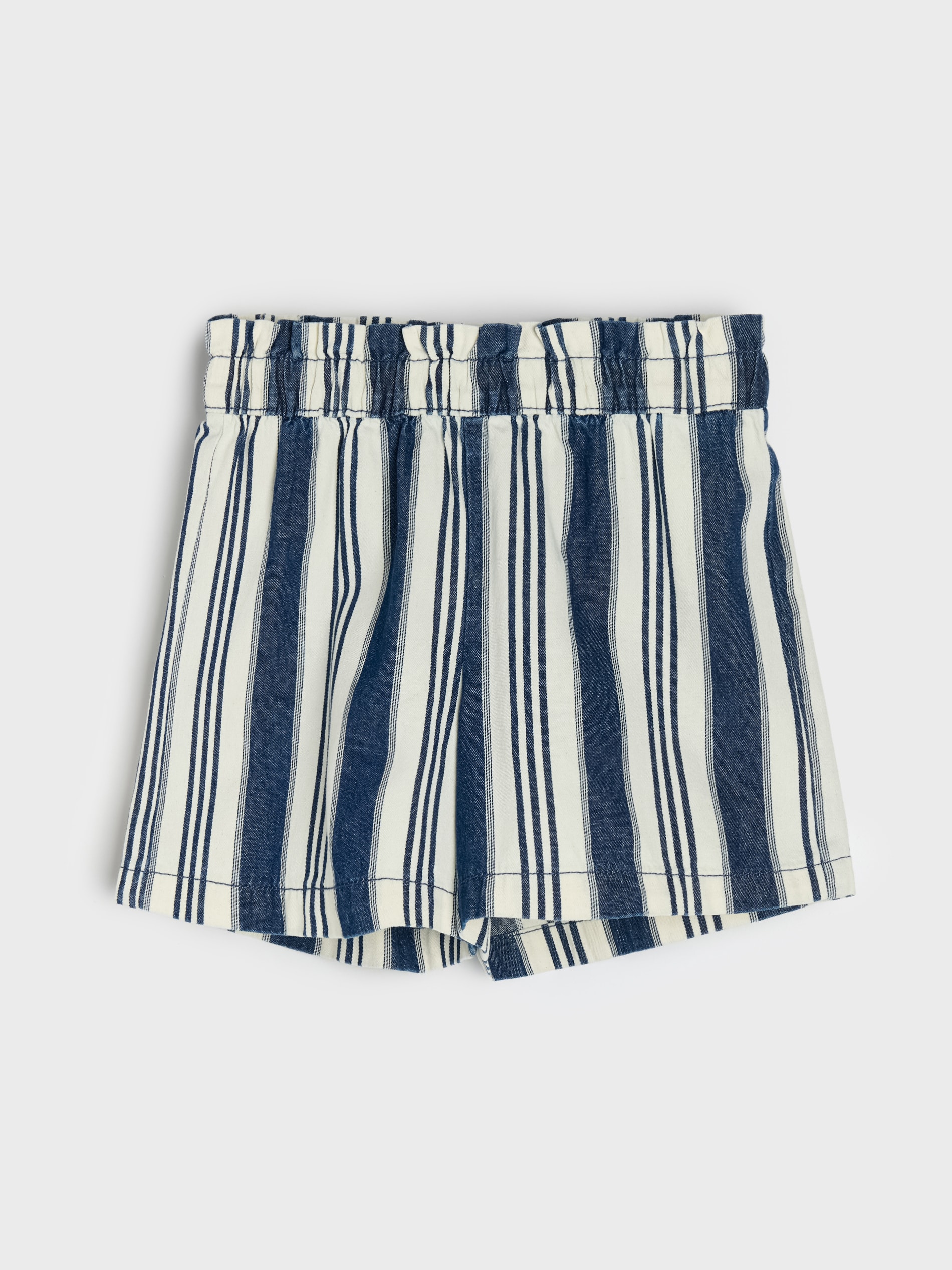 Sinsay - Bawełniane szorty w paski - wielobarwny