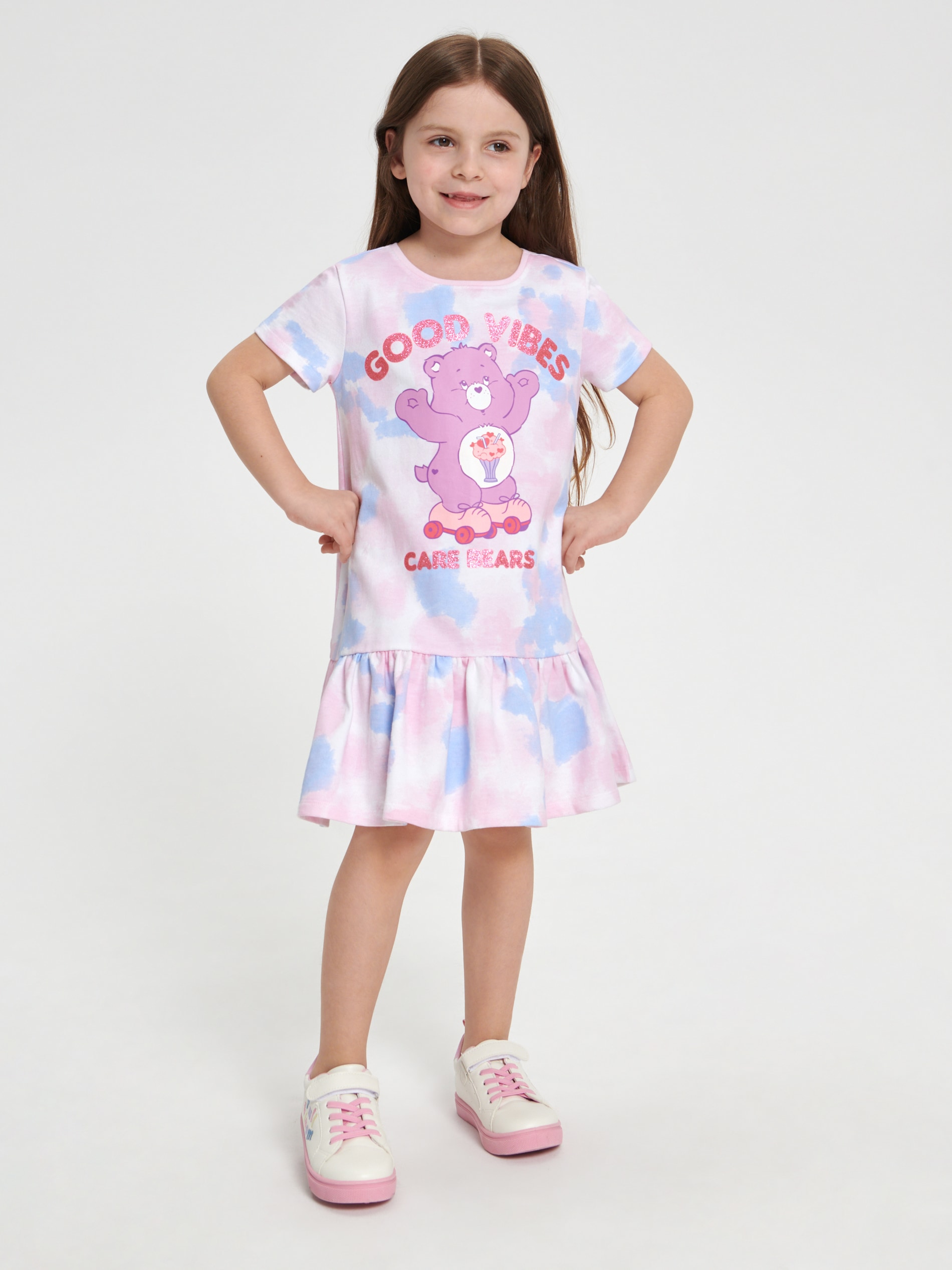 Sinsay - Care Bears babydoll ruha - Fehér termék 2. képe