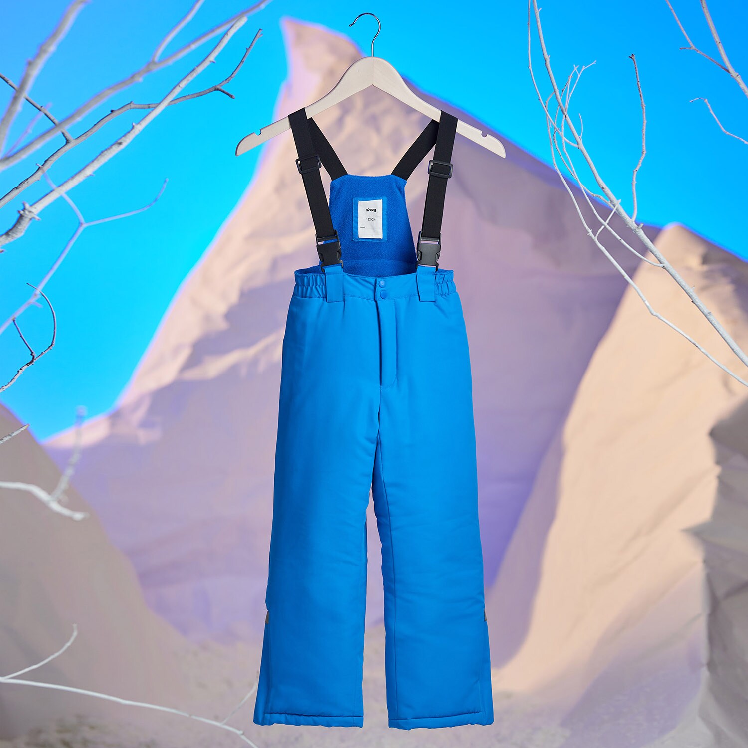 Sinsay - Pantaloni de ski - Albastru