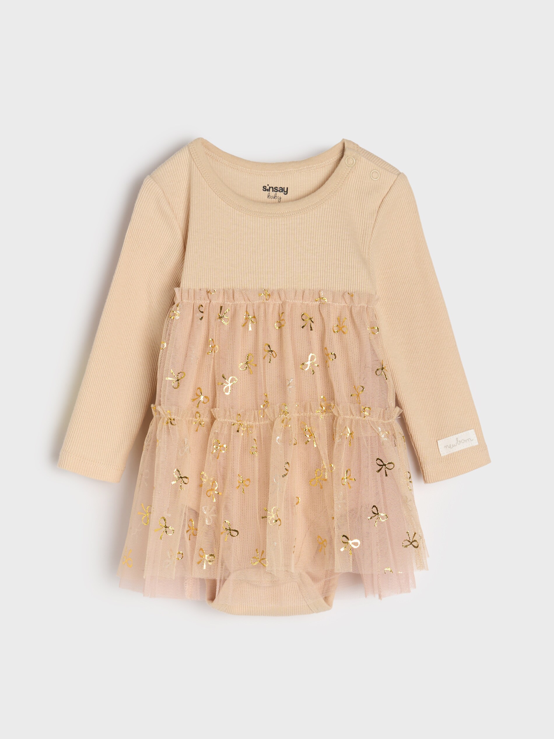 Sinsay - Φορμάκι με φόρεμα - μπεζ φωτογραφία