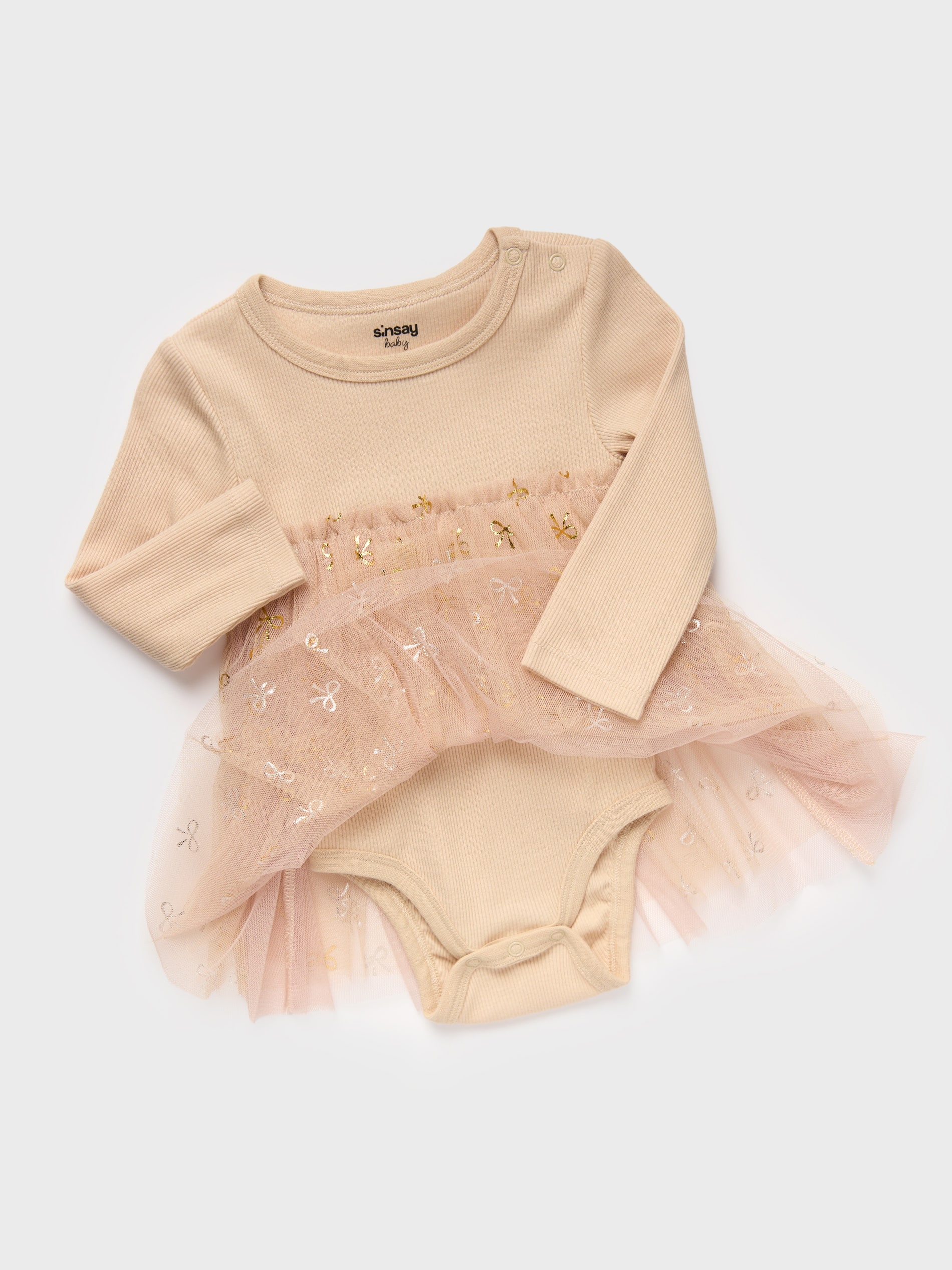 Sinsay - Φορμάκι με φόρεμα - μπεζ φωτογραφία