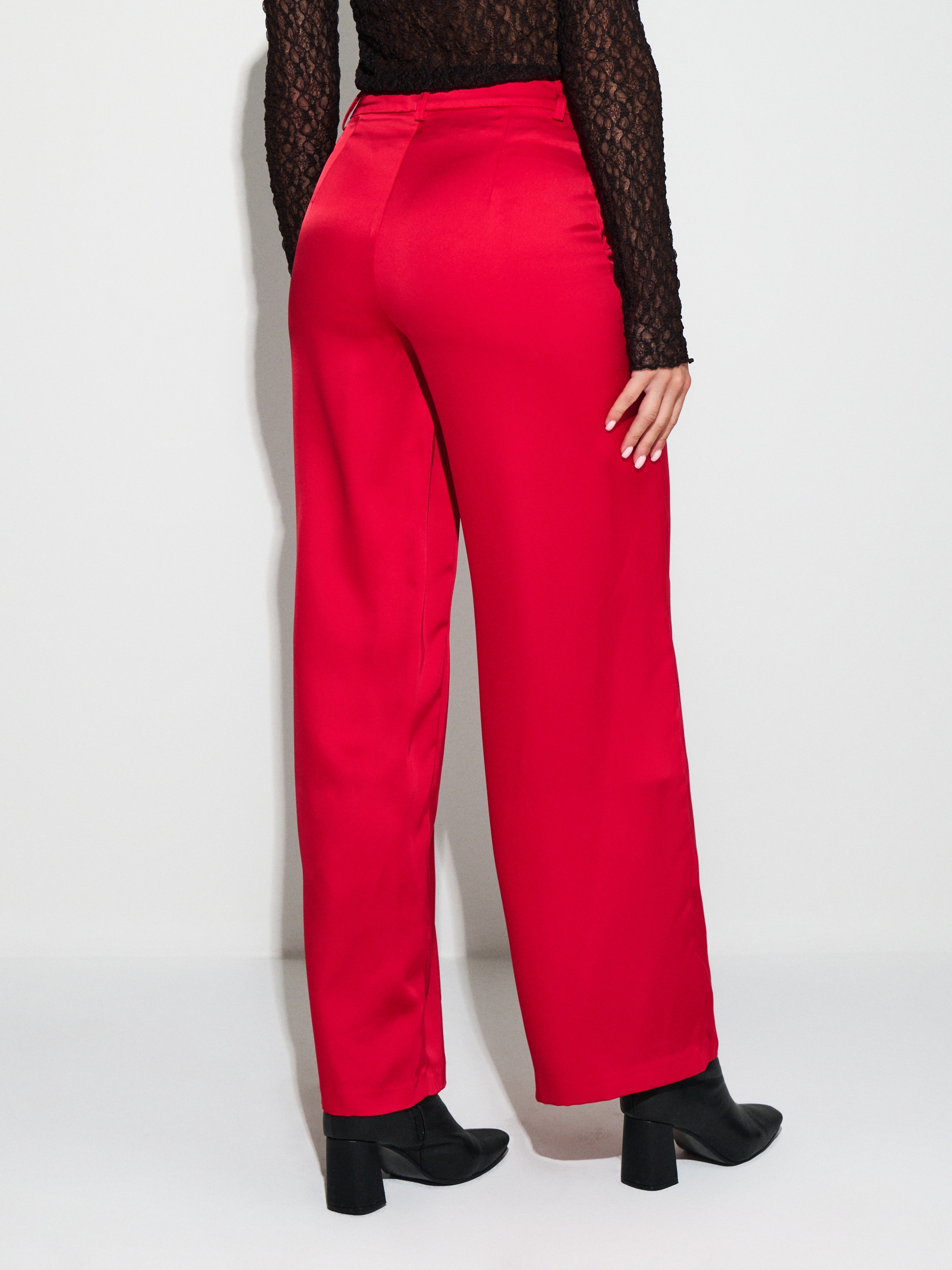 Sinsay - Παντελόνα - κοκκινο φωτογραφία