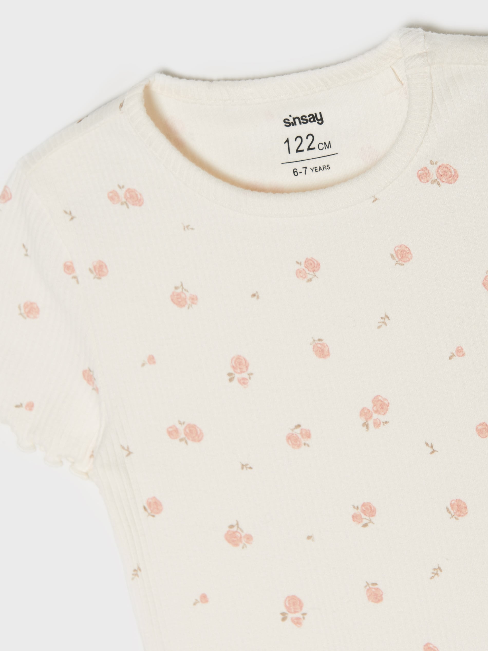 Sinsay - Βαμβακερό μπλουζάκι 2 pack - πολυχρωμο φωτογραφία