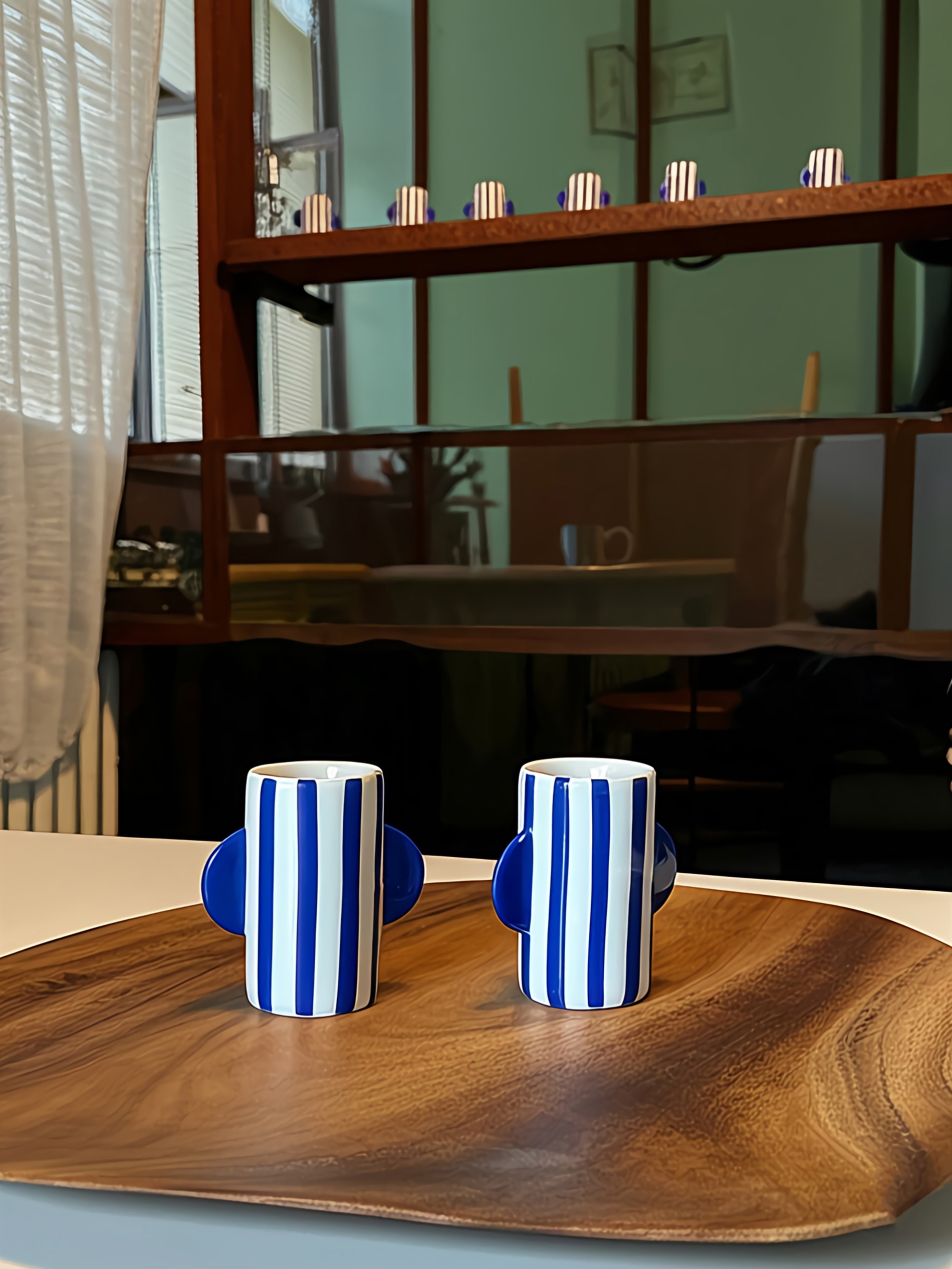 Sinsay - Κηροπήγια 2 τεμάχια - μπλε φωτογραφία