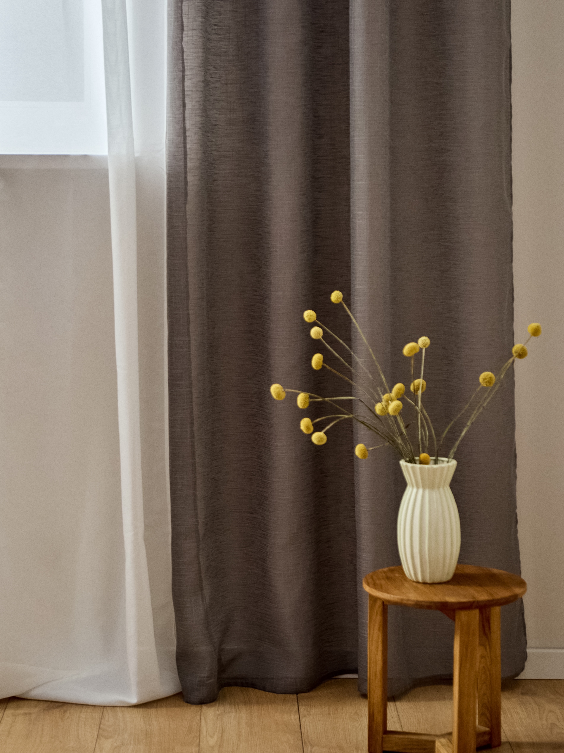 Sinsay - Κουρτίνα - μεσαιο γκρι φωτογραφία