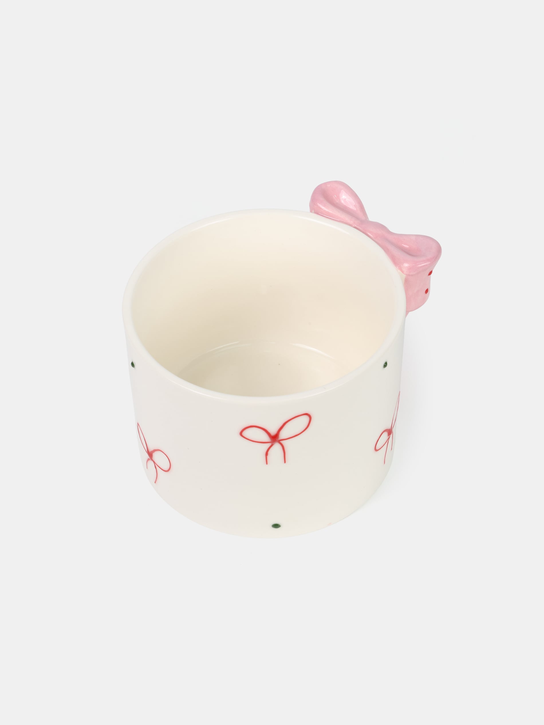 Sinsay - Κούπα με φιόγκο - ροζ παστελ φωτογραφία