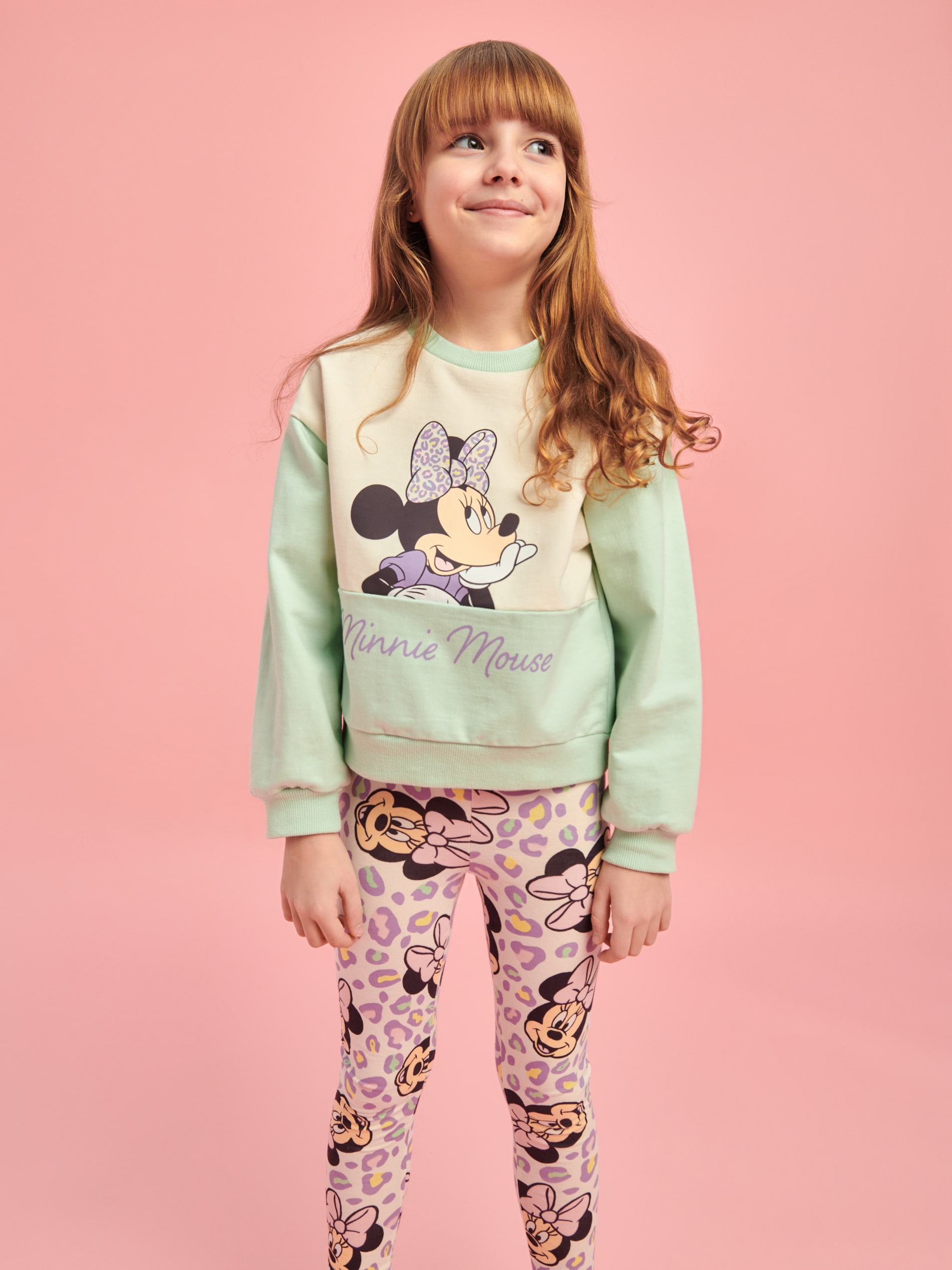 Sinsay - Minnie Mouse melegítőfelső - Türkiz termék 2. képe