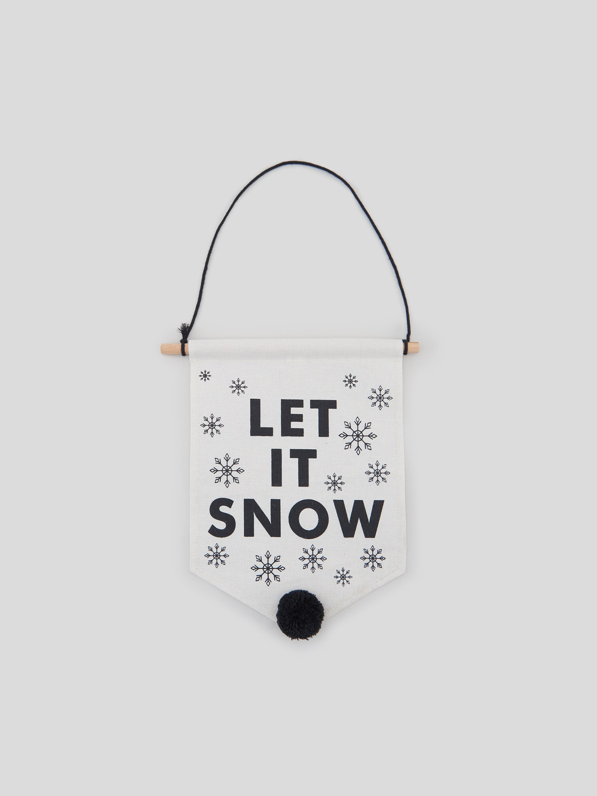 Sinsay - Χριστουγεννιάτικη διακόσμηση τοίχου με κείμενο - λευκο φωτογραφία