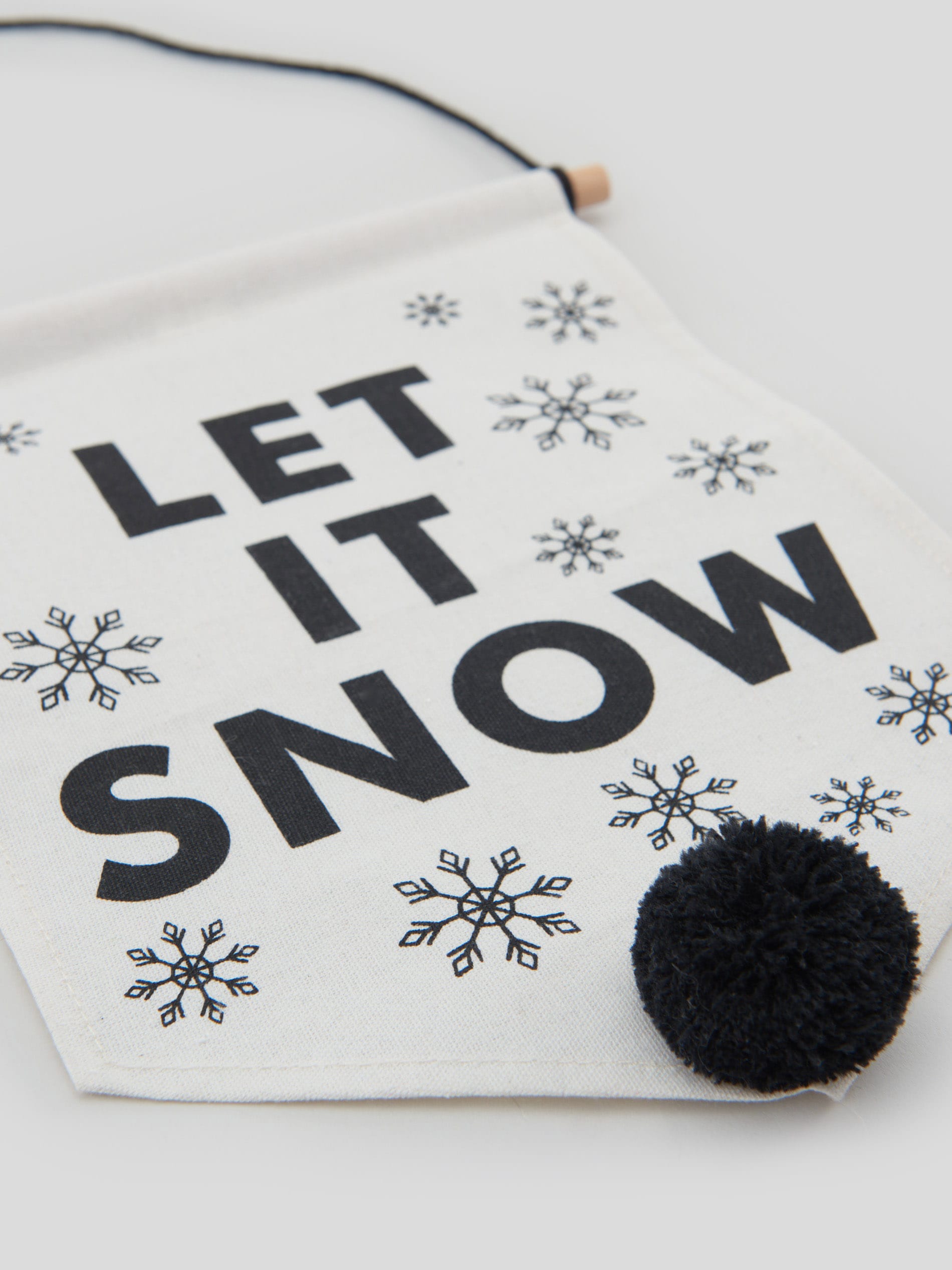 Sinsay - Χριστουγεννιάτικη διακόσμηση τοίχου με κείμενο - λευκο φωτογραφία