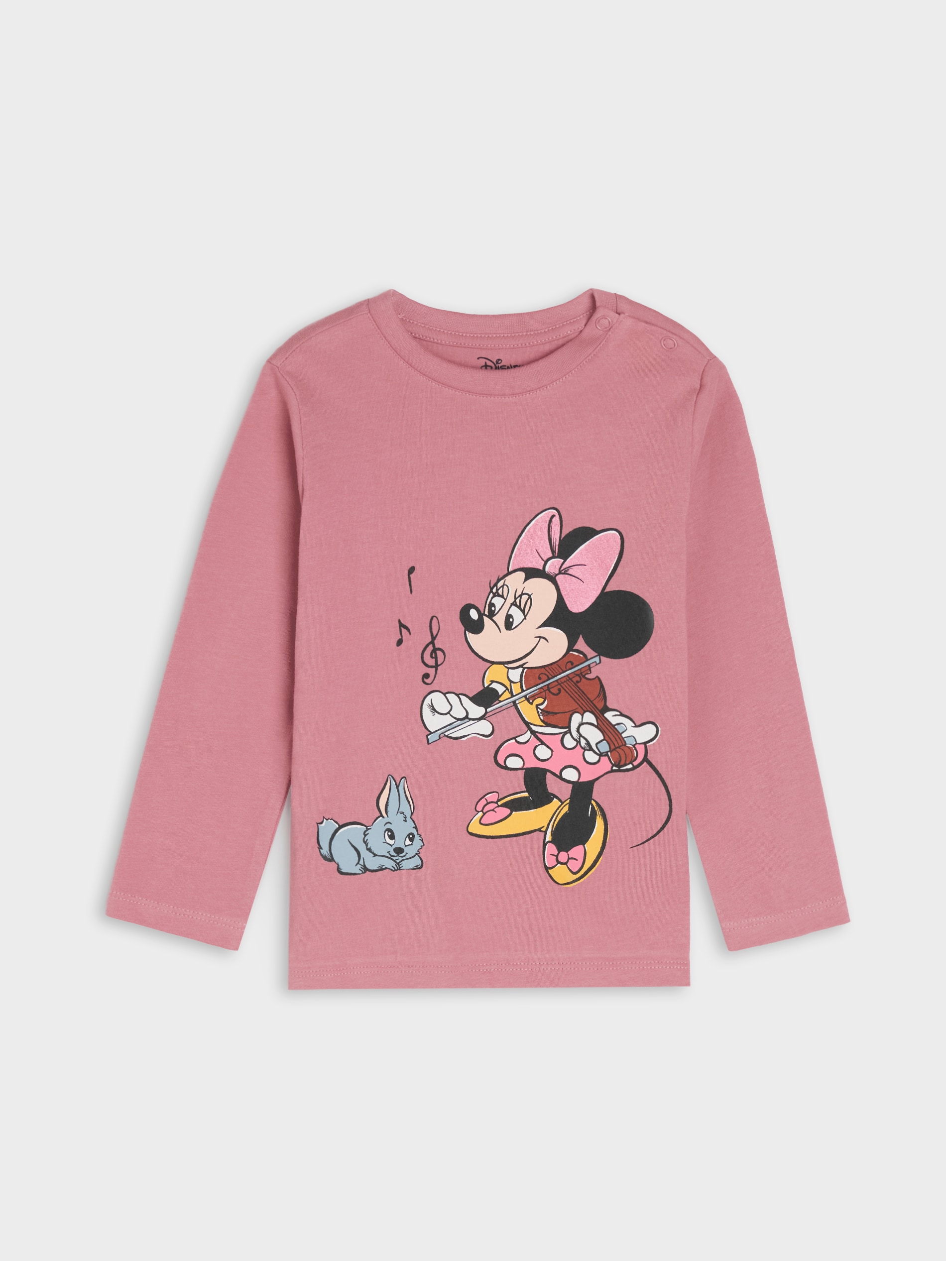 Sinsay - Majica Z Dolgimi Rokavi 2 Pack Minnie Mouse - Vroče Roza