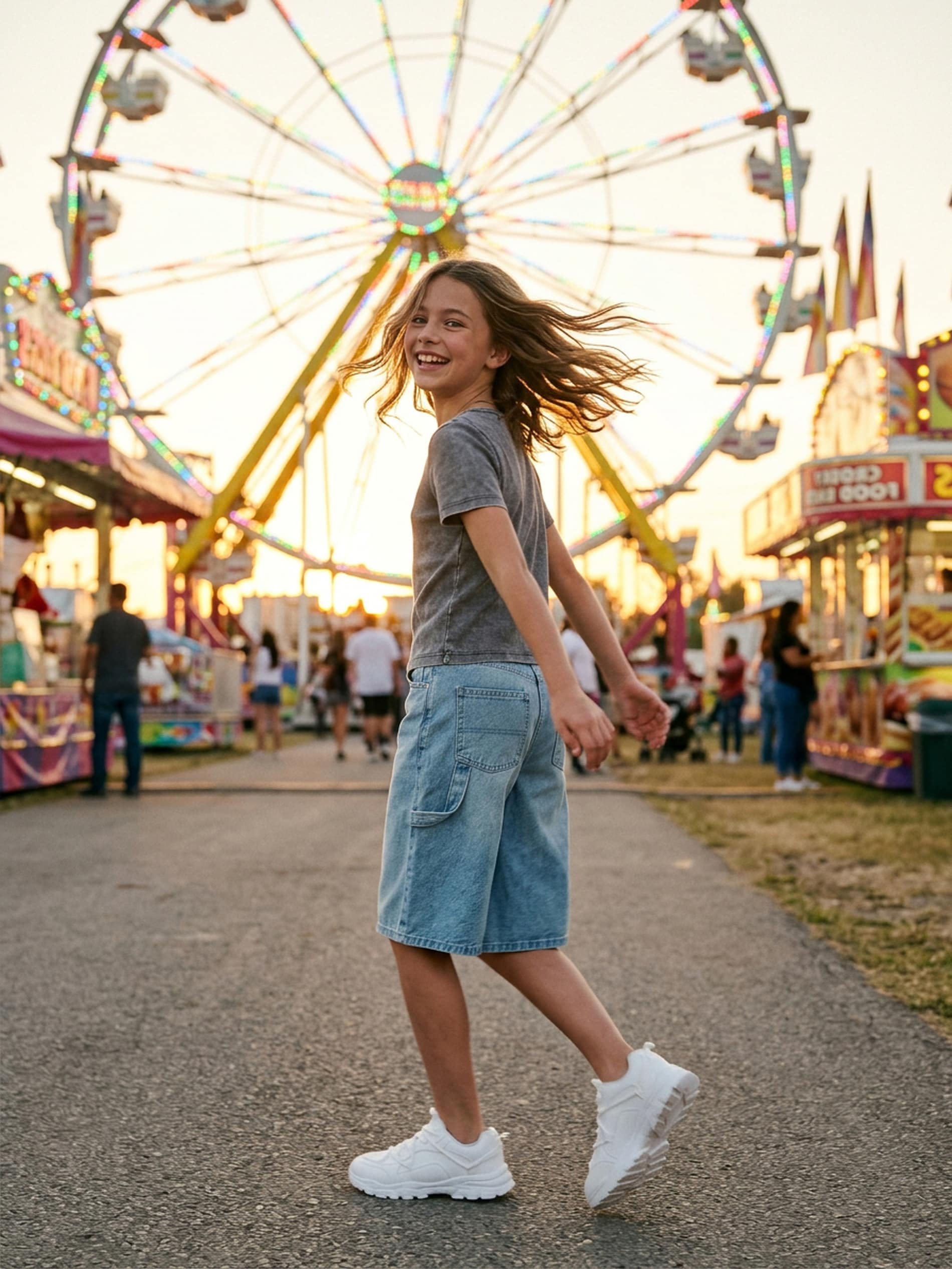 Sinsay - Szorty jeansowe bermudy - szary