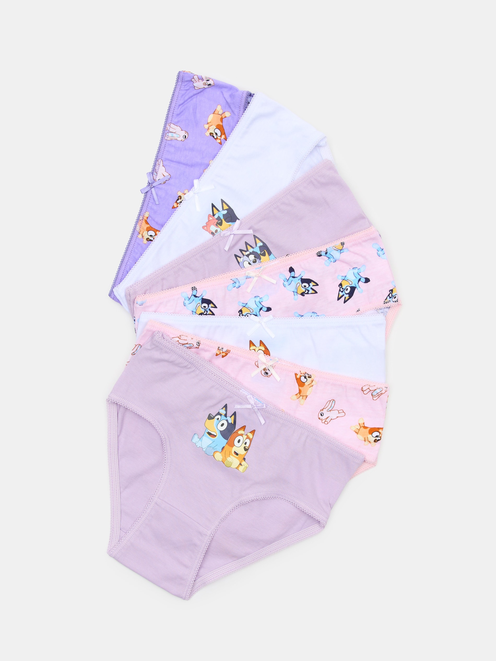 Sinsay - Majtki figi 7 pack Bluey - wielobarwny