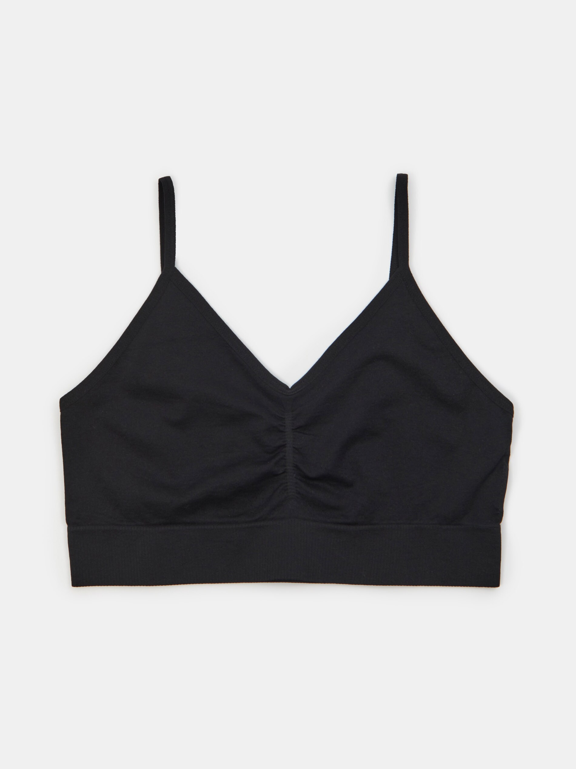 Sinsay - Top biustonoszowy - czarny