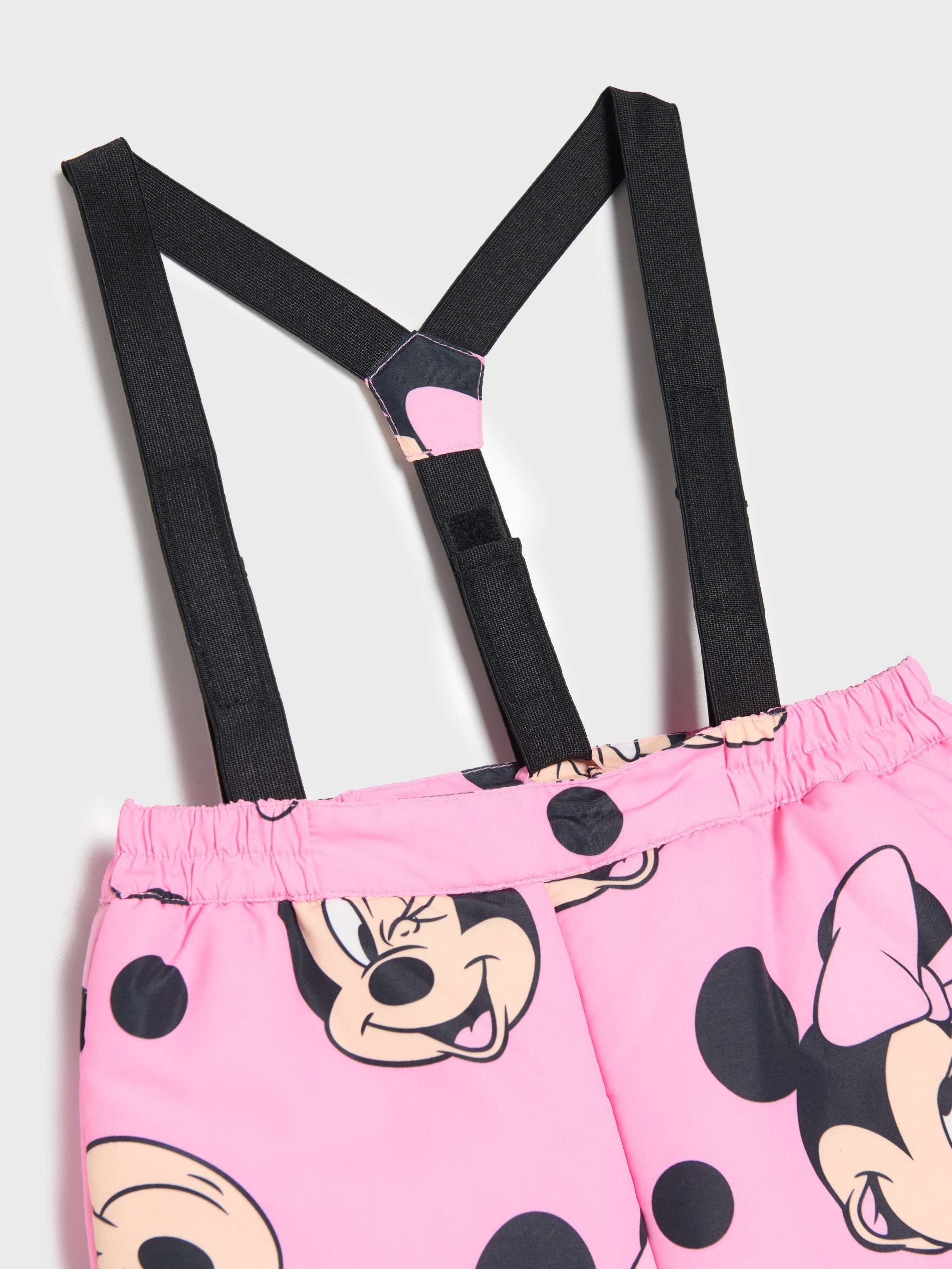 Sinsay - Παντελόνι με τιράντες Minnie Mouse - ροζ φωτογραφία