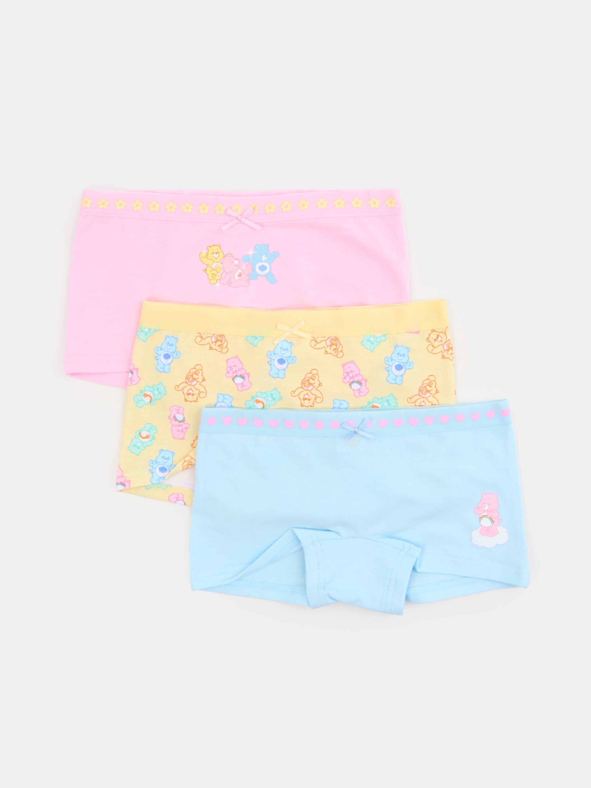 Sinsay - Bawełniane bokserki 3 pack Care Bears - wielobarwny