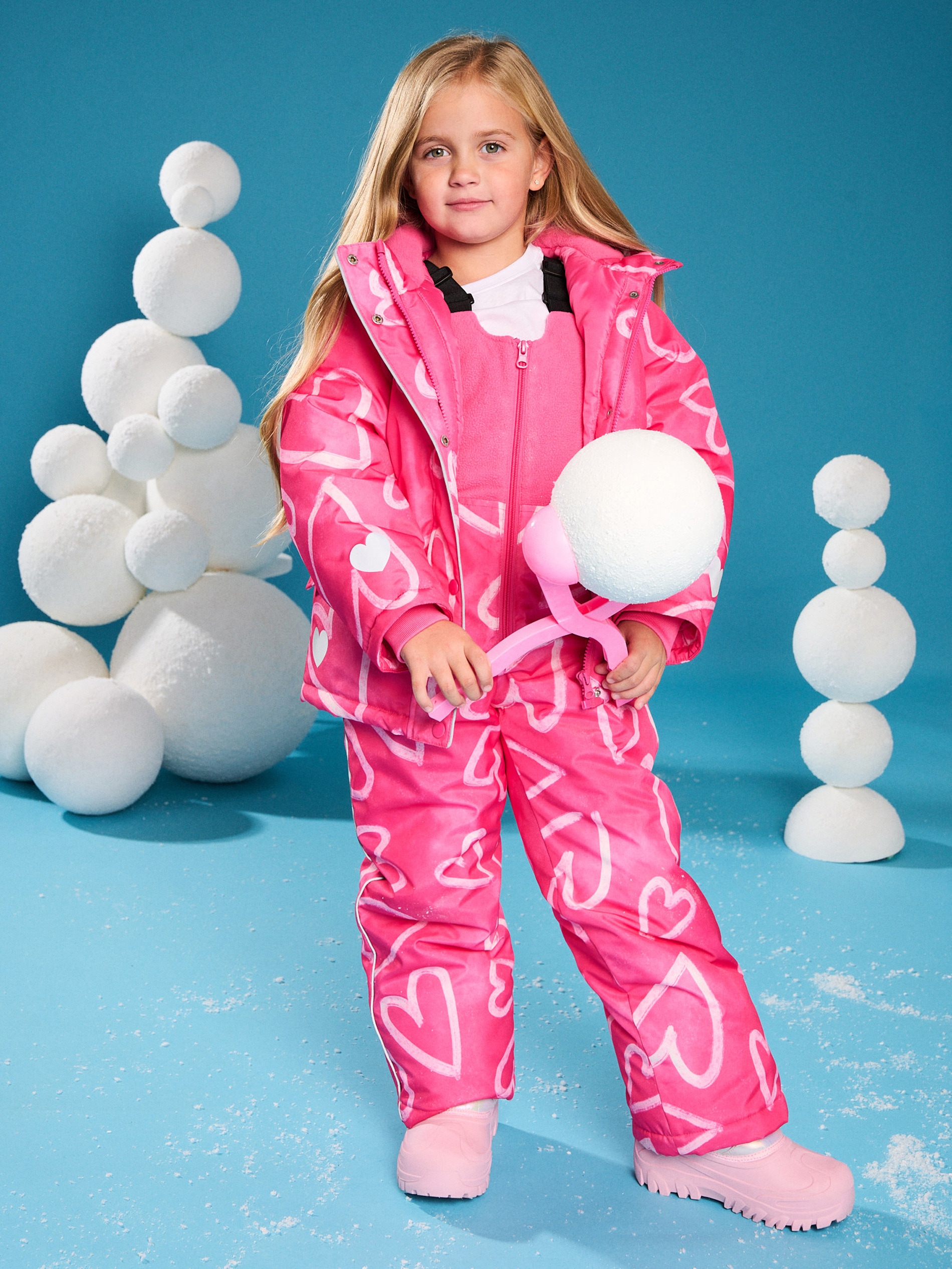 Sinsay - Παντελόνι με τιράντες - ροζ φωτογραφία