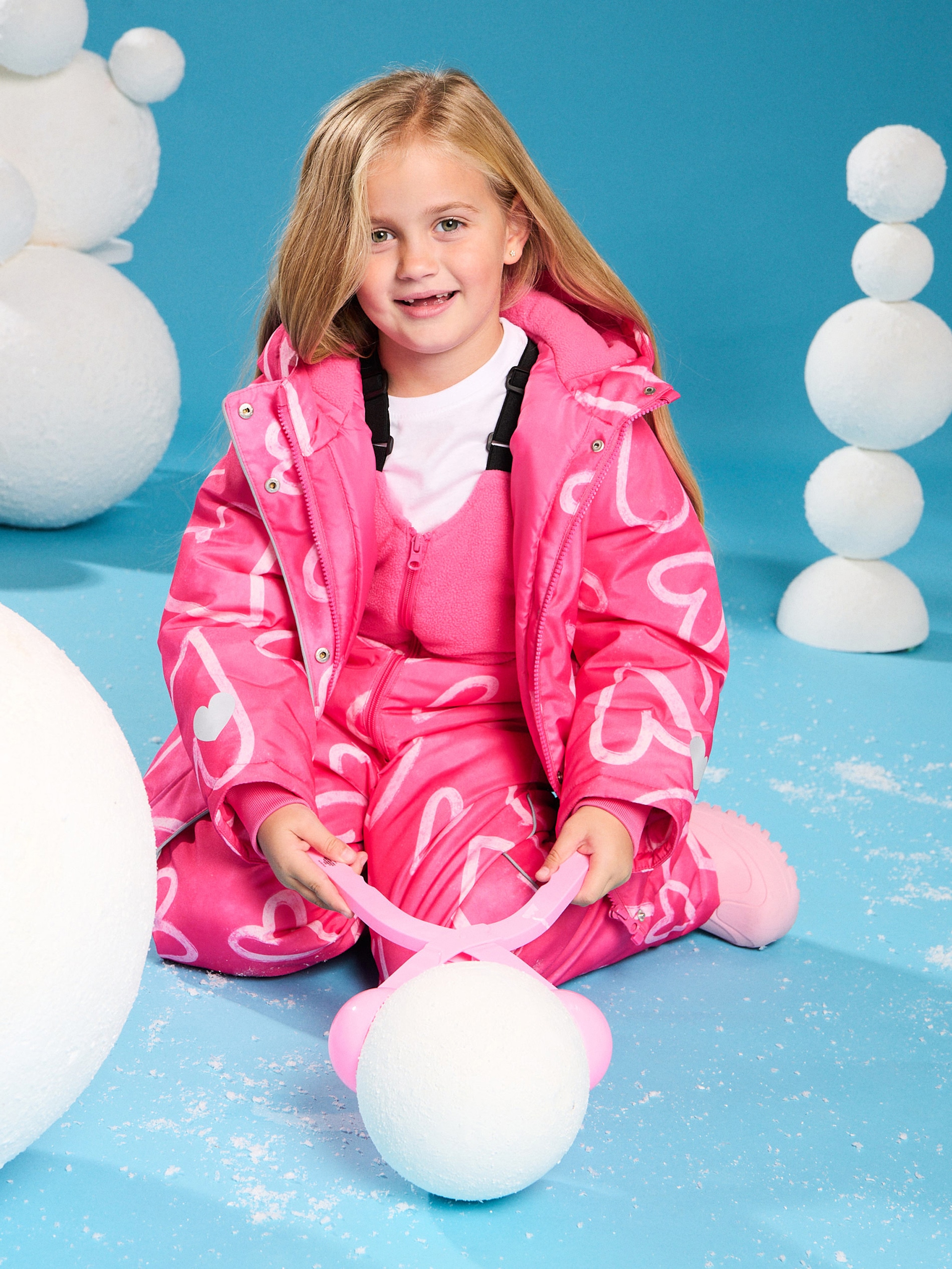 Sinsay - Παντελόνι με τιράντες - ροζ φωτογραφία