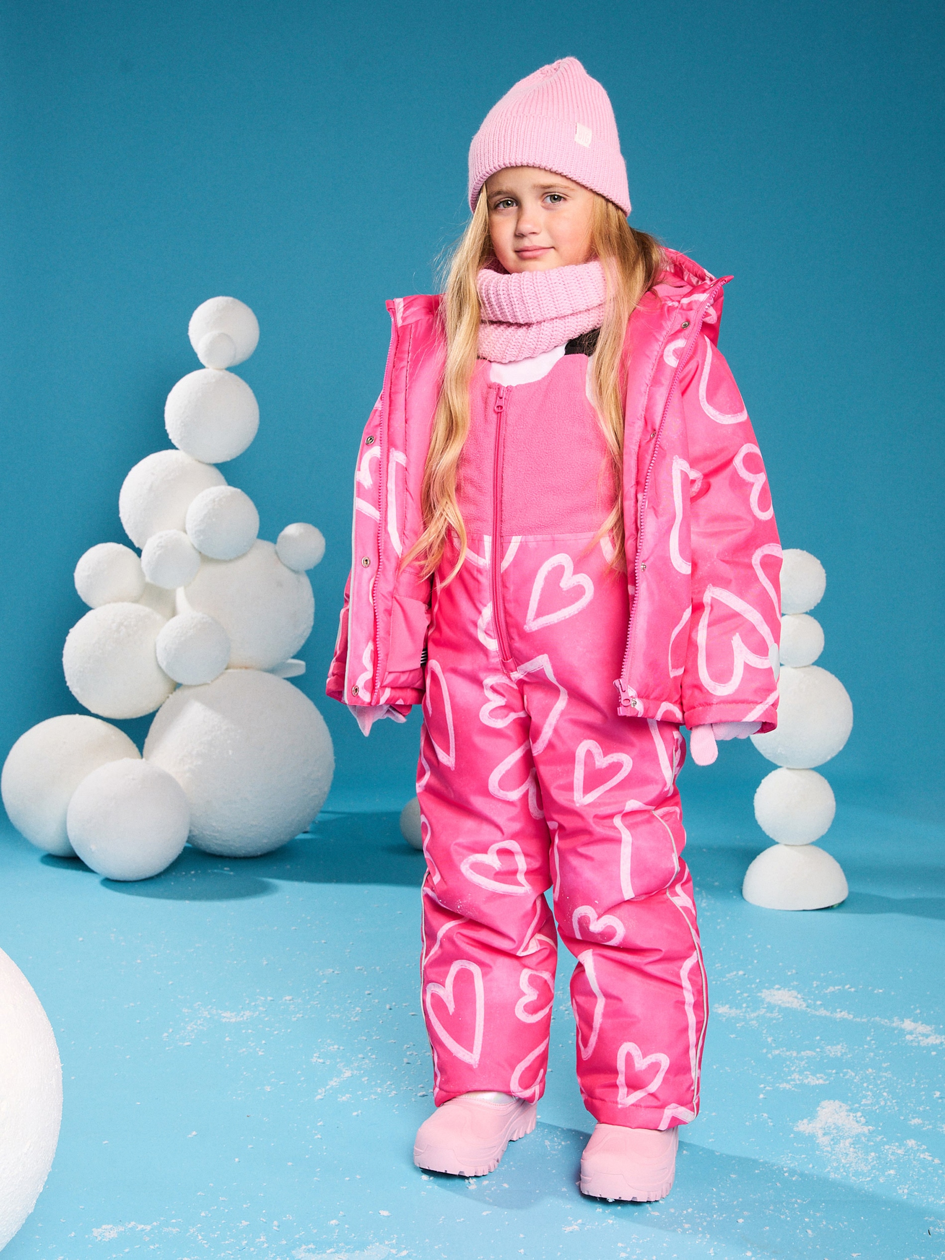 Sinsay - Παντελόνι με τιράντες - ροζ φωτογραφία