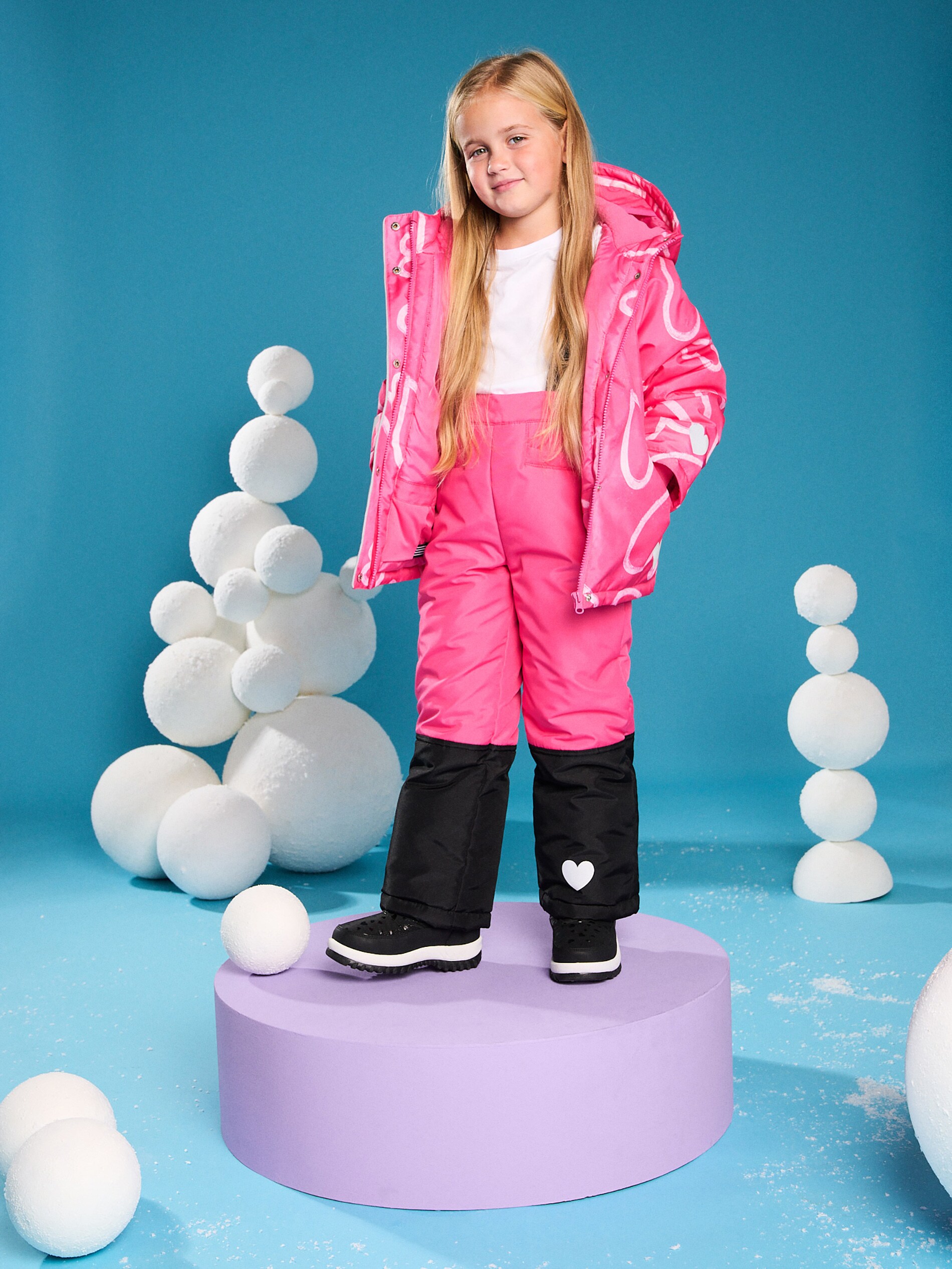 Sinsay - Παντελόνι σκι - ροζ φωτογραφία