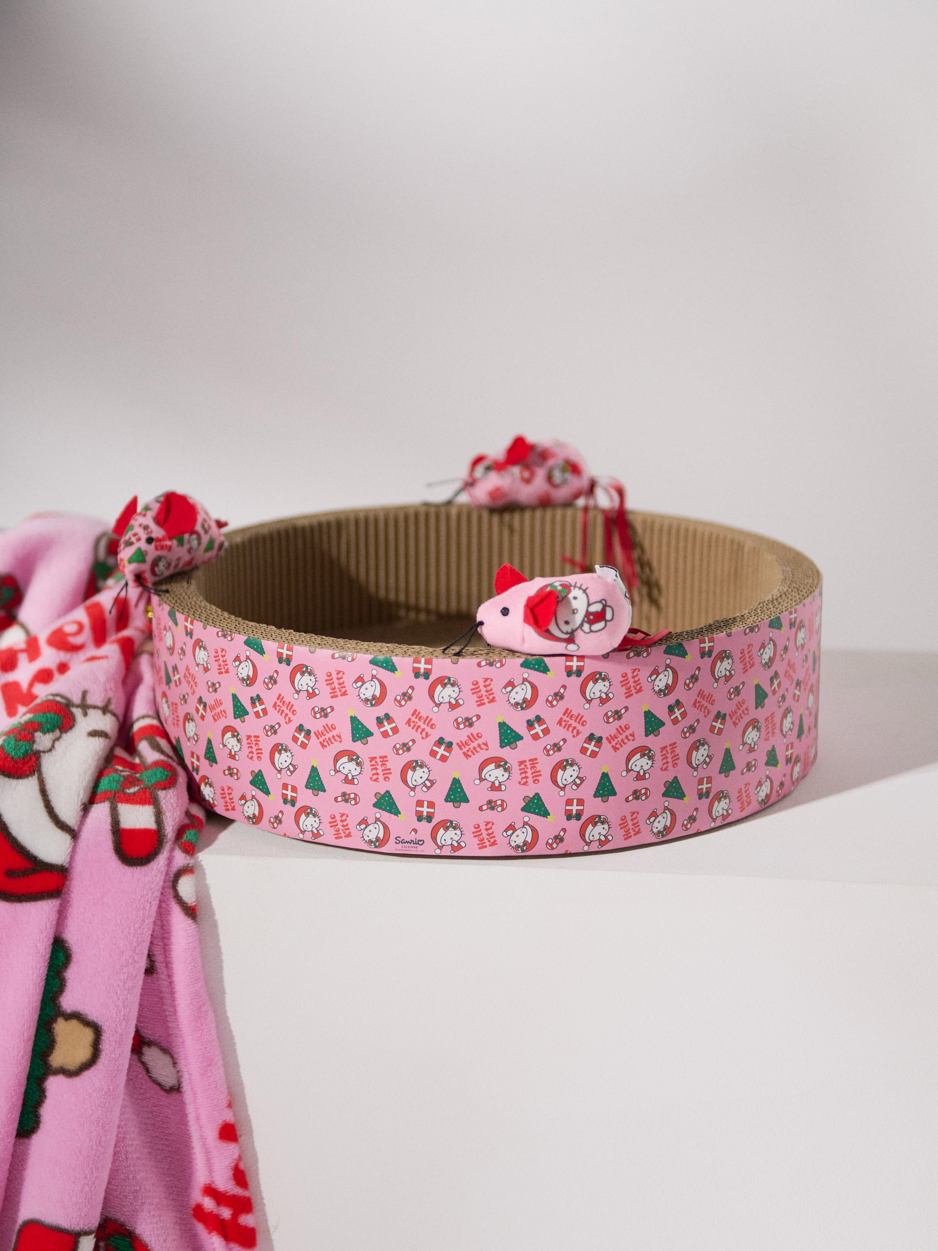 Sinsay - Παιχνίδια για γάτες σε σετ 3 τεμαχίων Hello Kitty - ροζ παστελ φωτογραφία